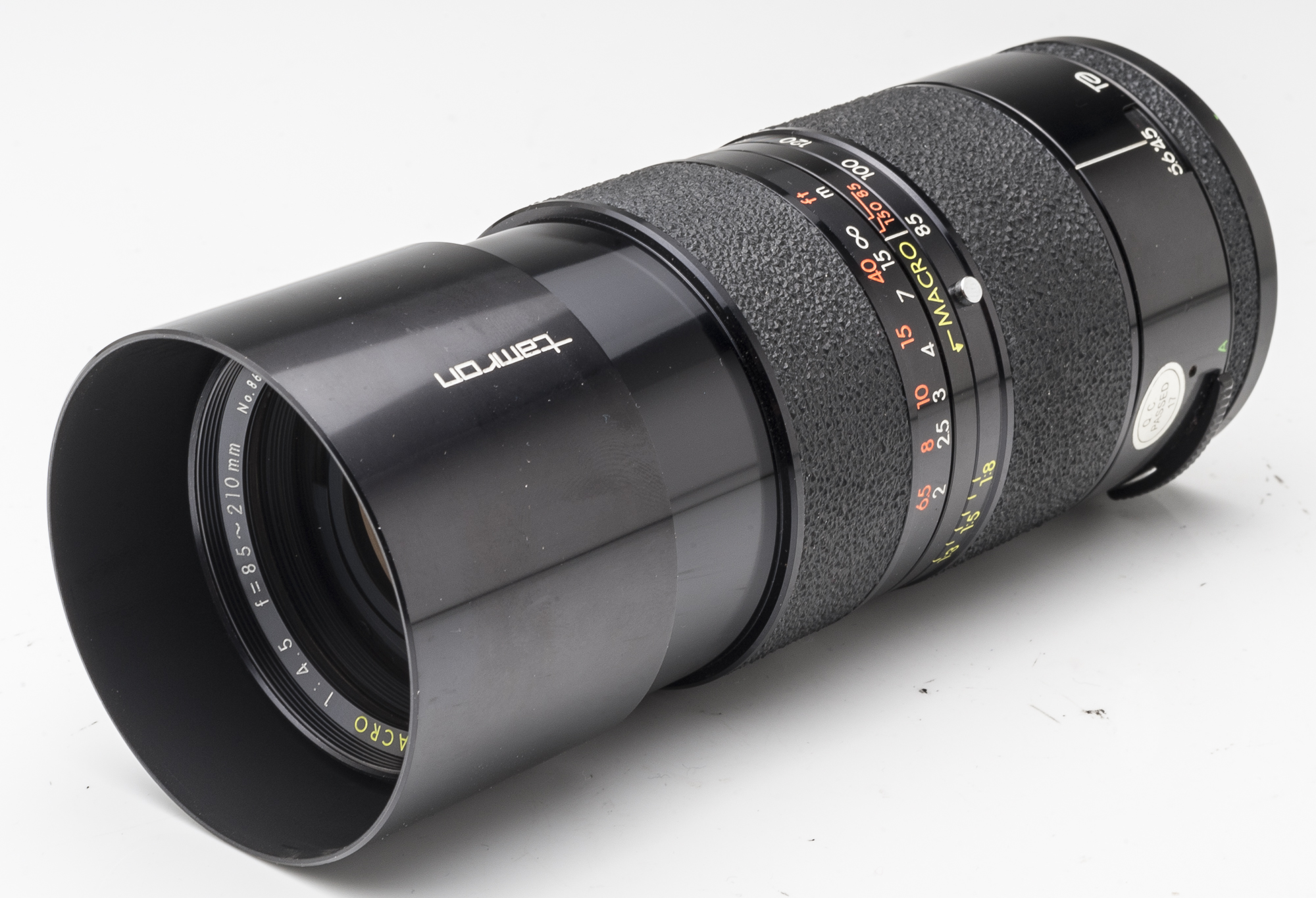 Tamron BBAR Multi C. Zoom Macro - 85-210 mm 85-210mm 4.5 1:4.5 ...