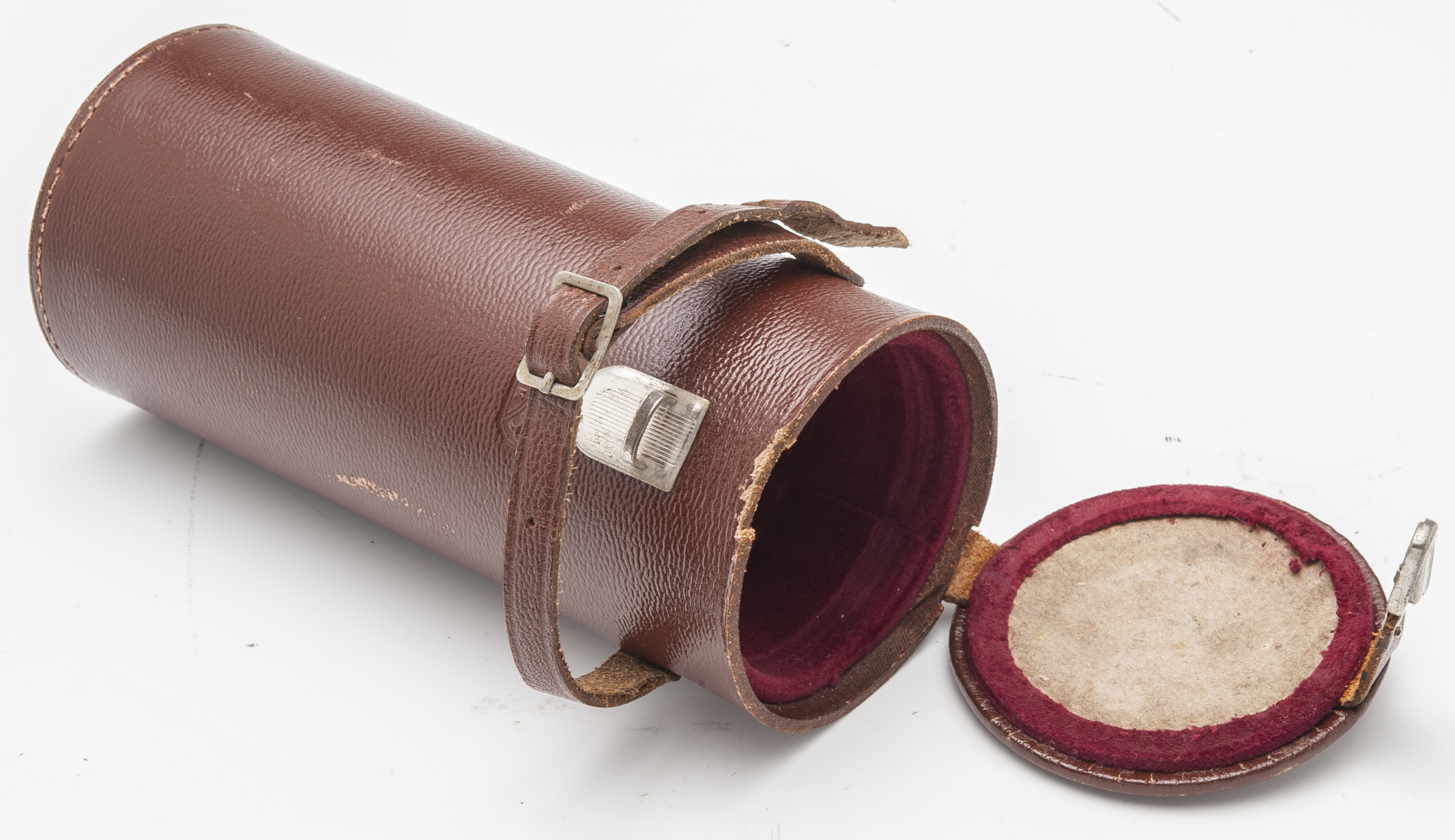 Étui D'objectif Meyer Optik – Marron, Pour V 180mm 1:5.5 Telemegor, Accessoire Photo Vintage