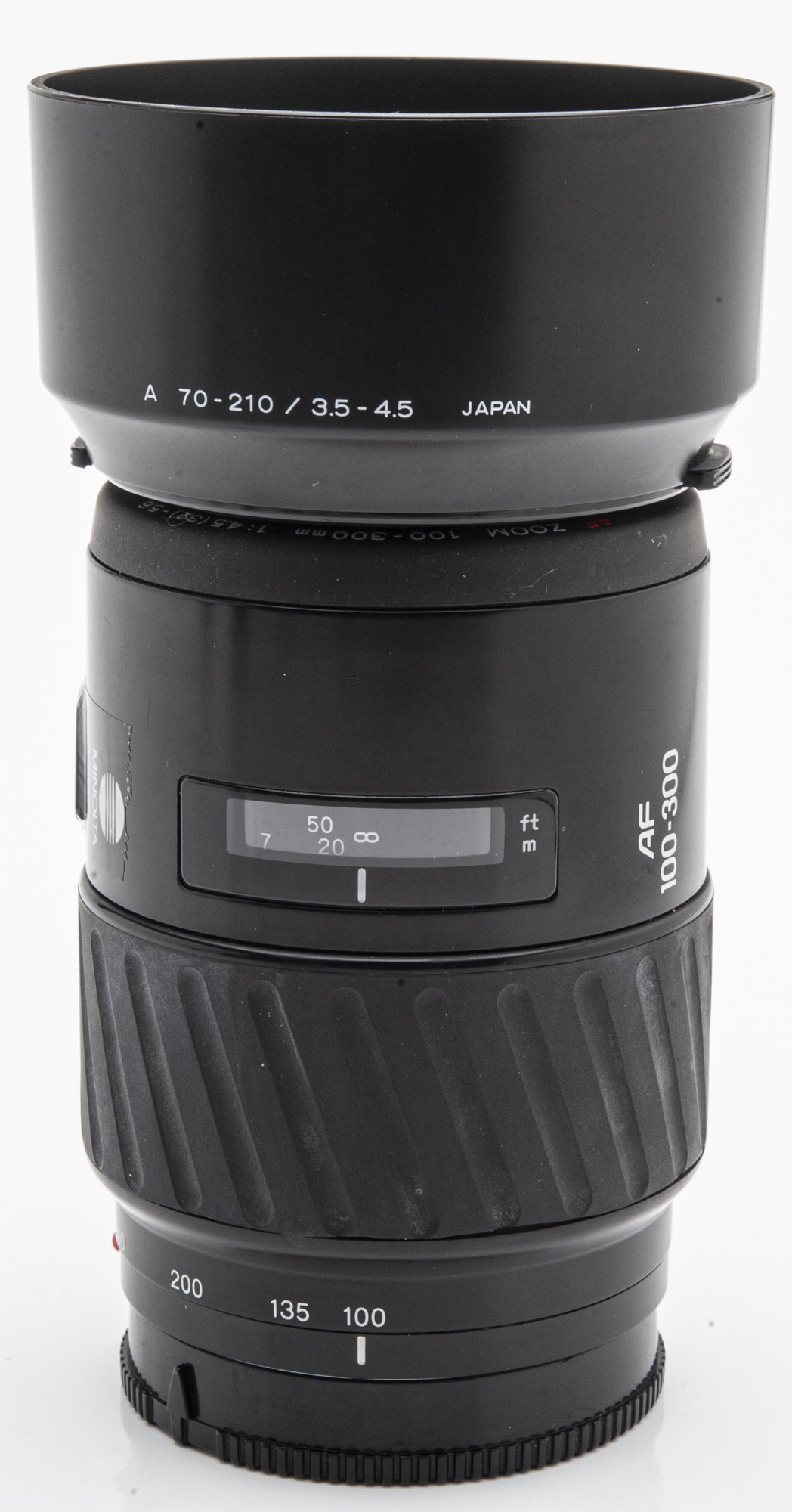 発売 MINOLTA AF ZOOM LENSES 100-300mm 4.5-5.6 - カメラ