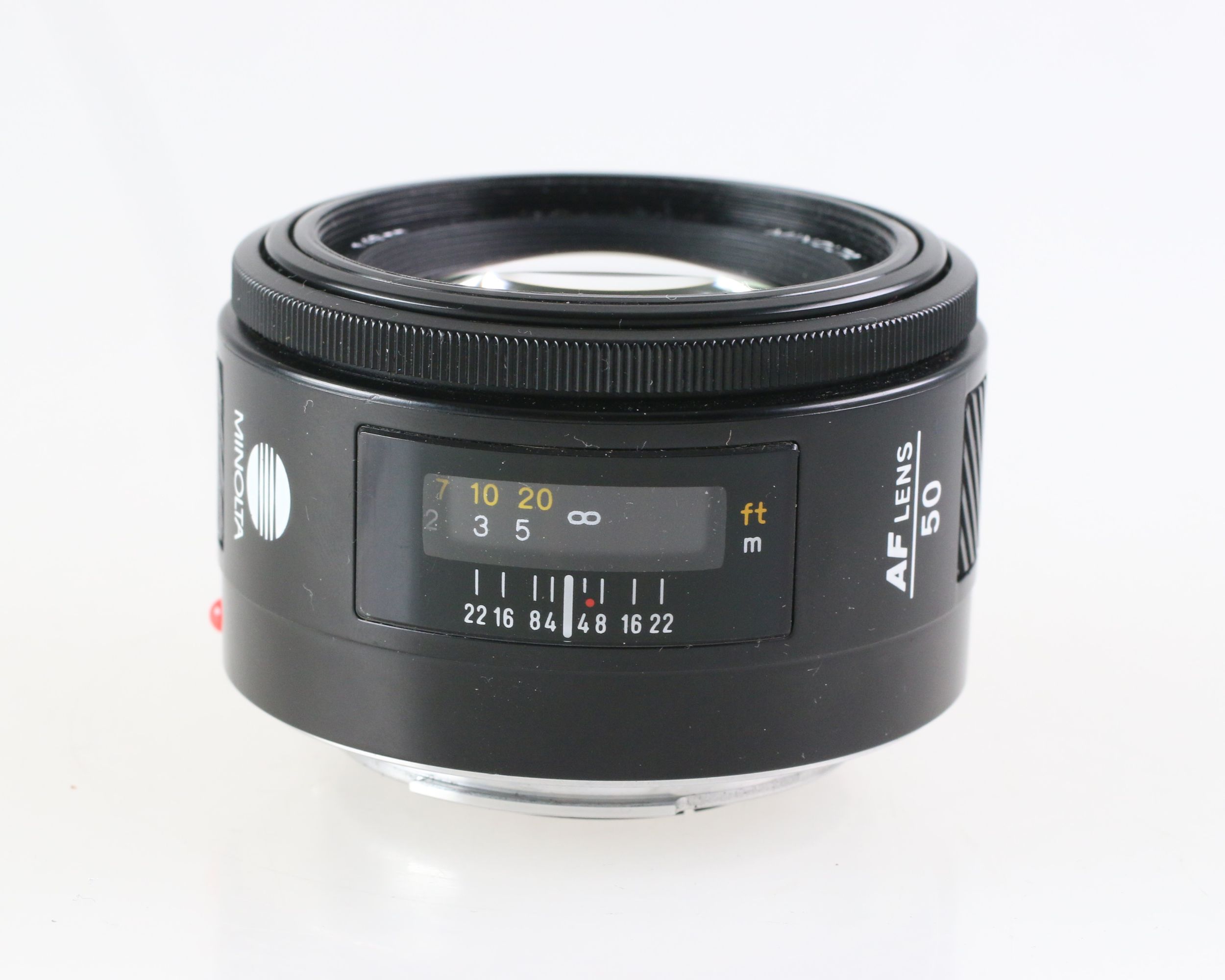 MINOLTA ミノルタ AF 50mm F1.4(22) Aマウントの標準単焦点レンズ ミノルタ「AF 50mm F1.4(22)」 – カメトリ