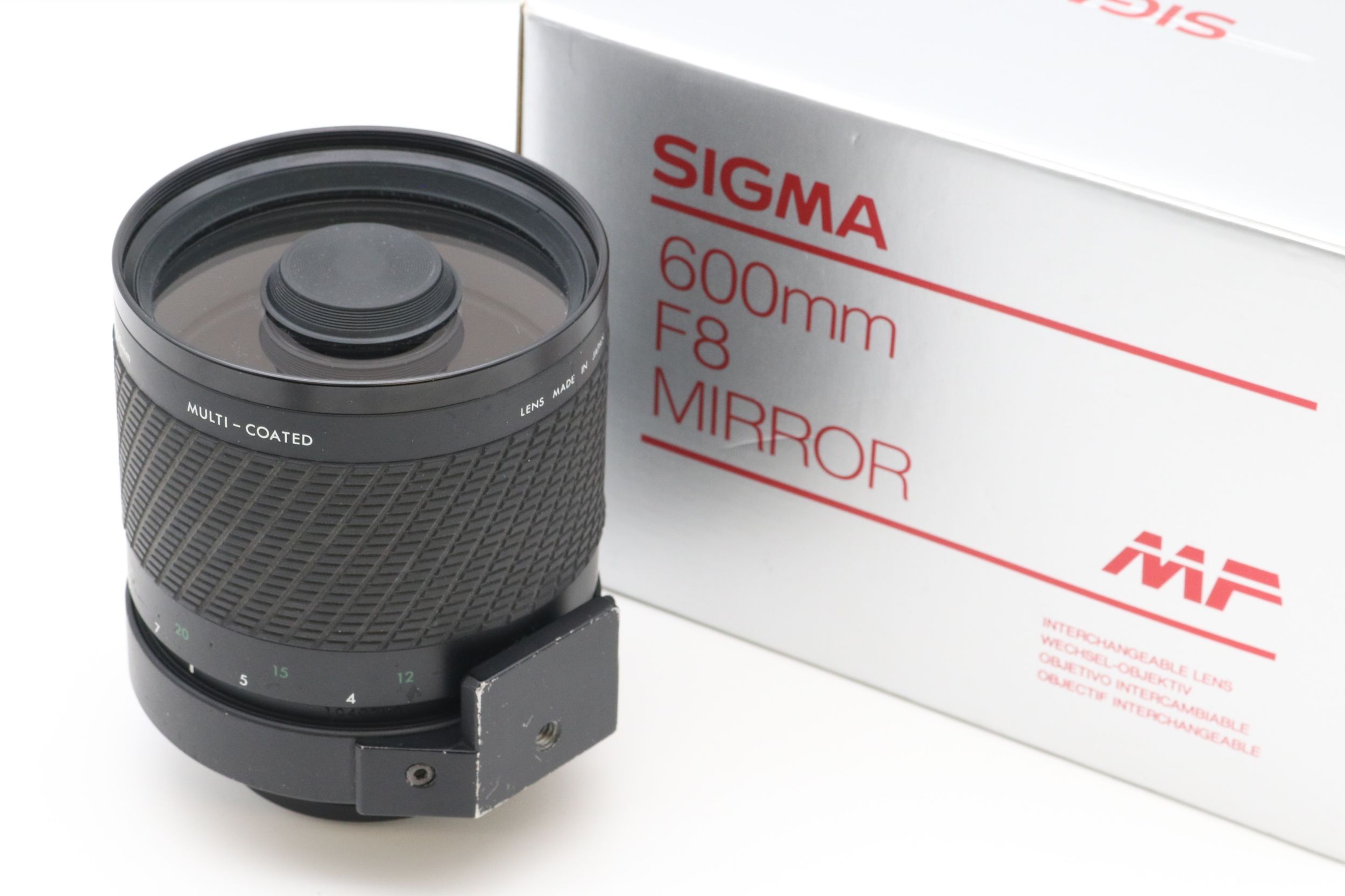 Sigma Mirror-Telephoto 1:8 600mm 600 mm Multi-Coated Multi Coated -- Sony  DSLR Minolta 7D 5D manuell