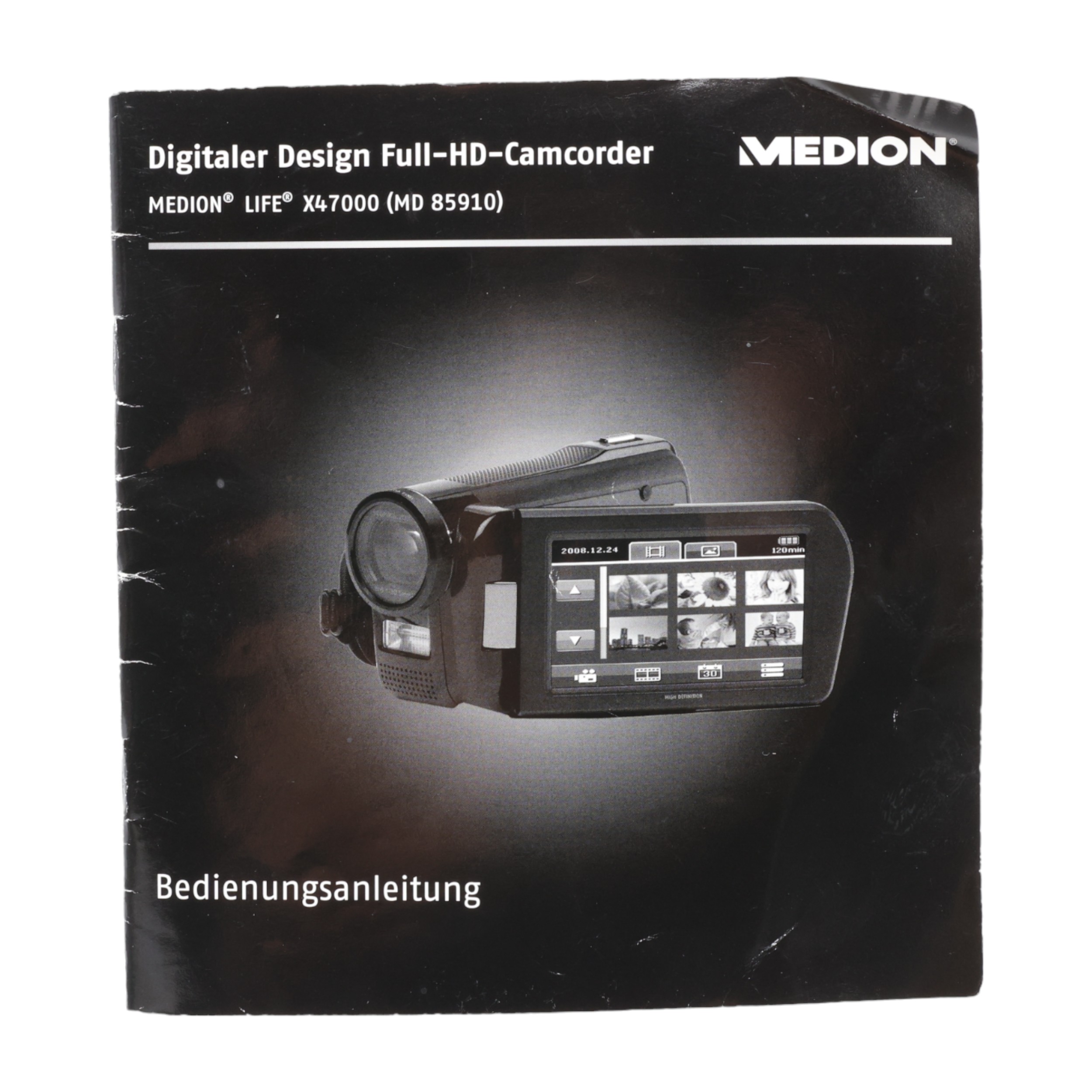 Bedienungsanleitung Medion Digitaler Design FULL HD Camcorder LIFE X47000  MD 85910 Foto Sandor