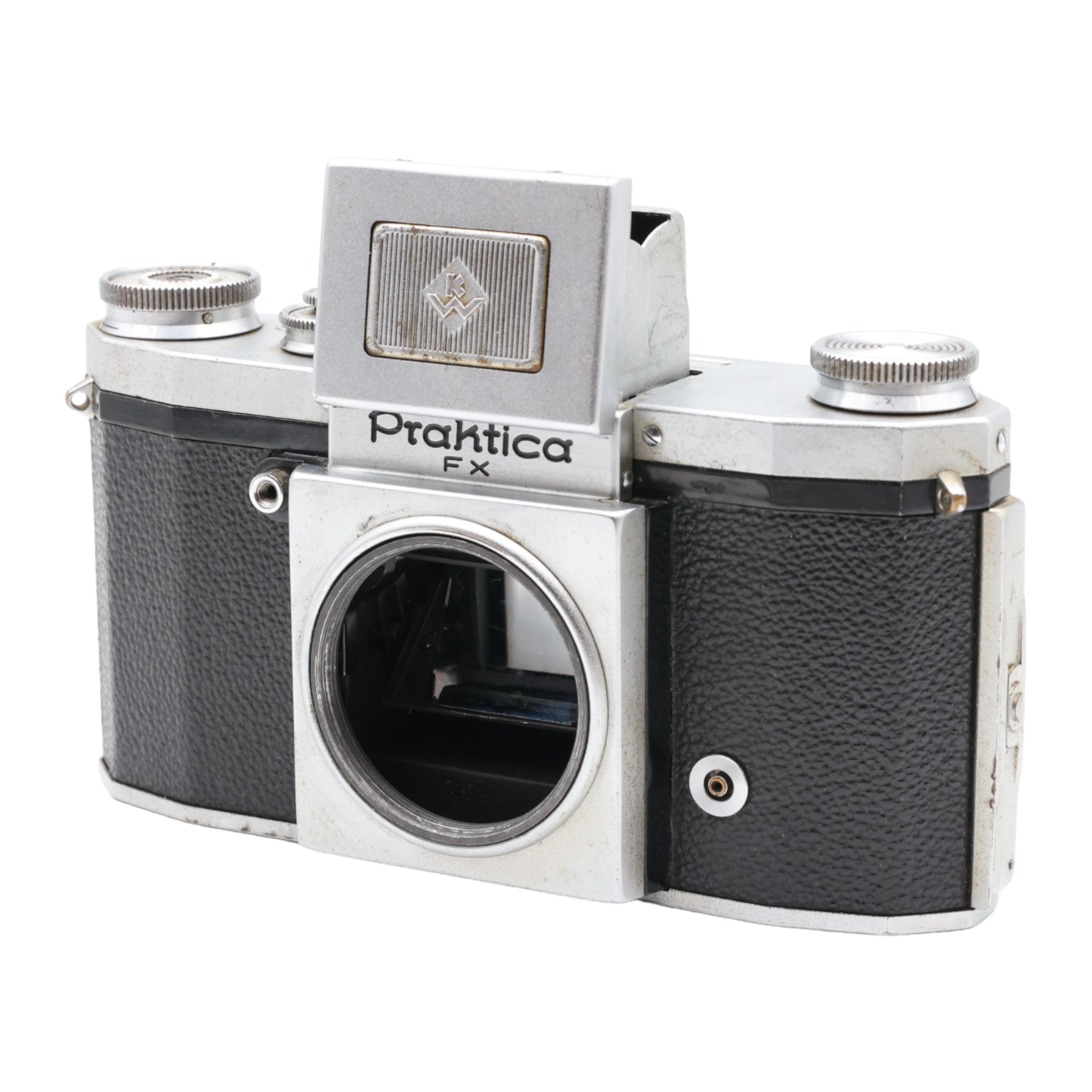 KW Praktica FX Body Gehäuse SLR Kamera Spiegelreflexkamera analog