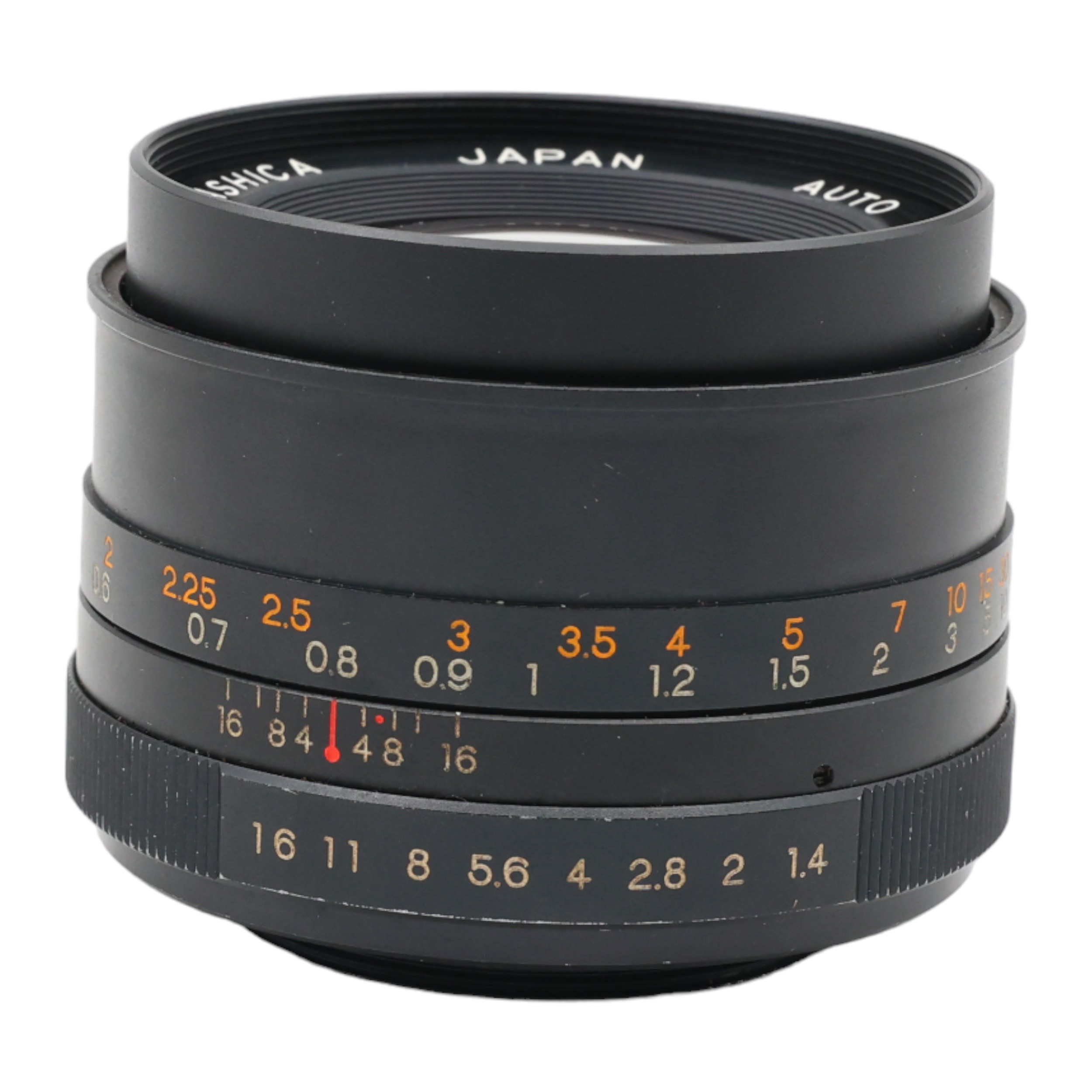 Lens Yashica Auto Yashinon DS 1:1.4 50mm - M42 for Digital