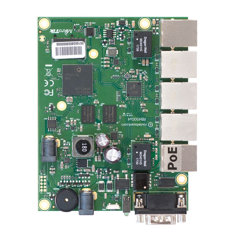 MikroTik RouterBOARD RB450Gx4 Gigabit Router