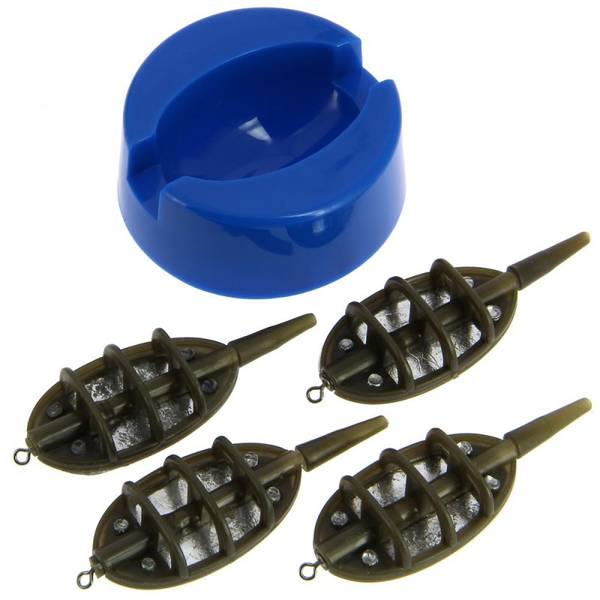 DD-Tackle Method Feeder Set 5 tlg. Karpfen Futterkorb Blei