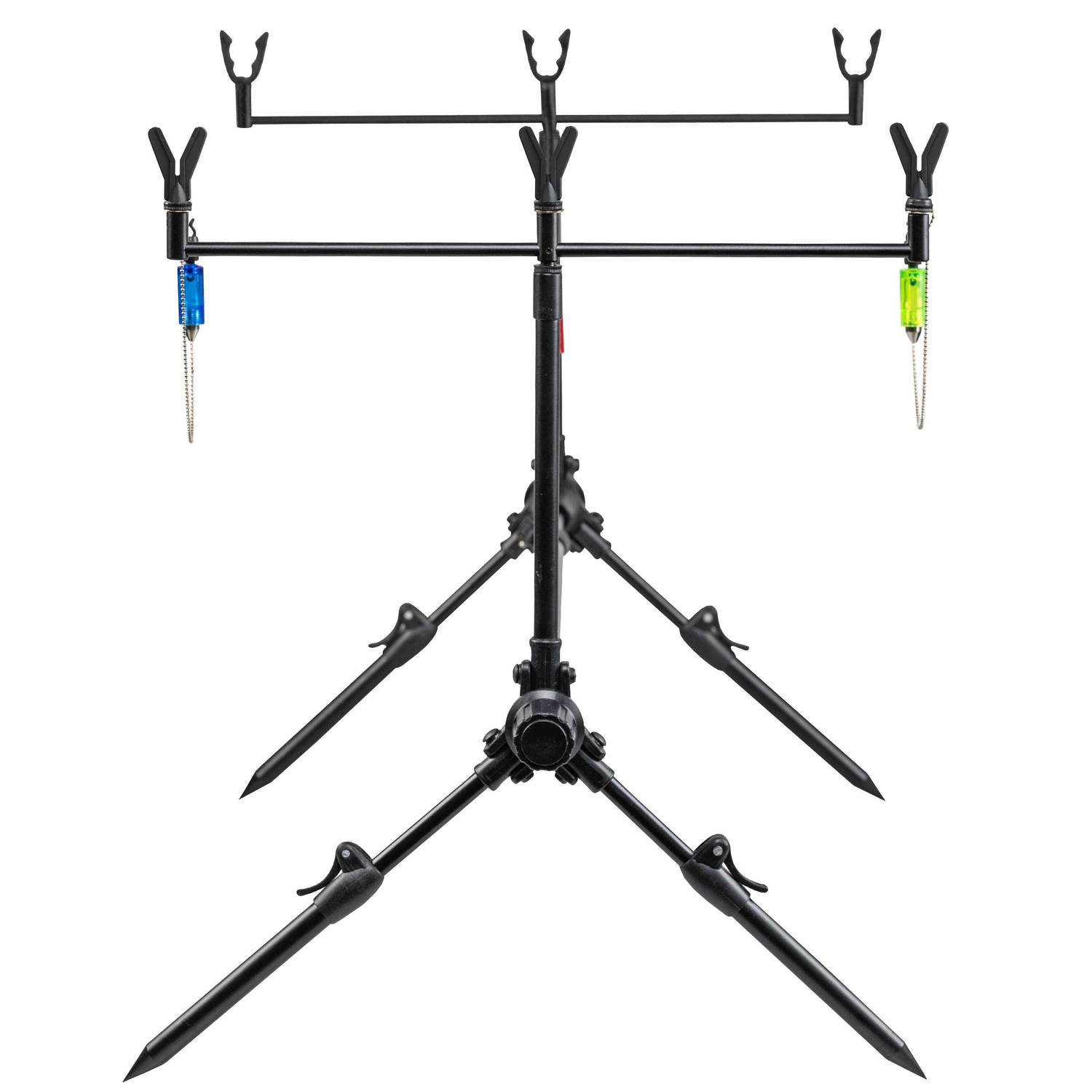 Cheap Lixada Adjustable Retractable Carp Fishing Rod Pod Stand Holder  Fishing Pole Pod Stand with 3 Bite