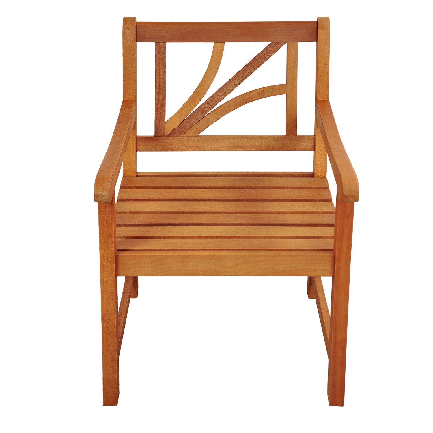 Gartengarnitur Gartenmöbel Set 7-teiliges Set 6 Gartenstühle Holz wie