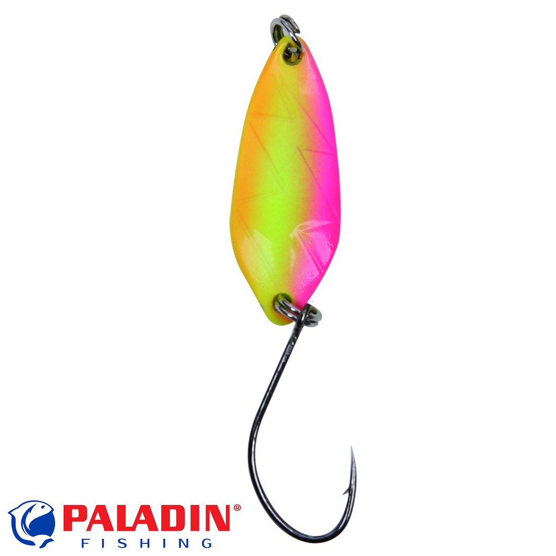 Paladin Trout Spoon V 2,5g weinrot-pink//weinrot MARUTO® Haken Spinner Forelle