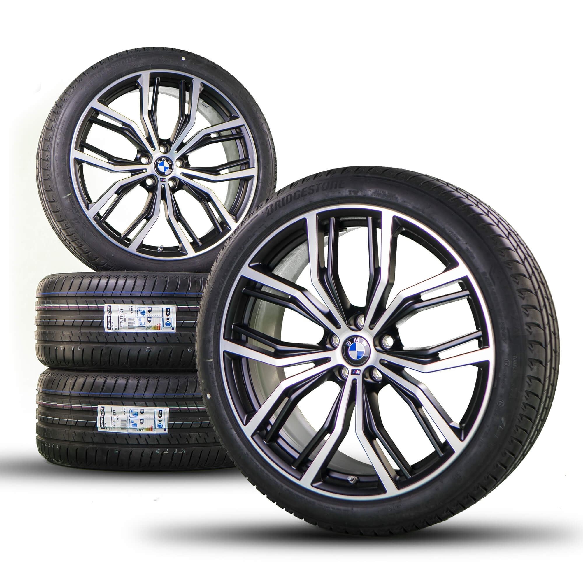 Bmw X3 G01 X4 G02 21 Inch Alloy Wheels Rims Summer Tires Styling
