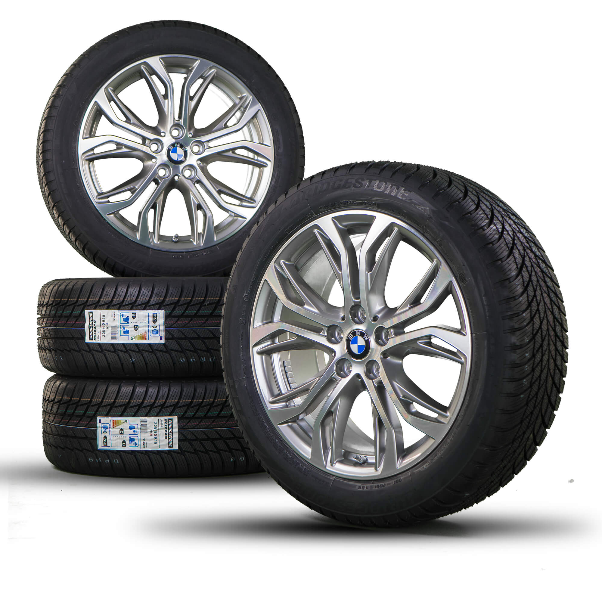 BMW X1 F48 18 inch alloy wheels rimn winter tyres winter wheels Styling 566 new | eBay