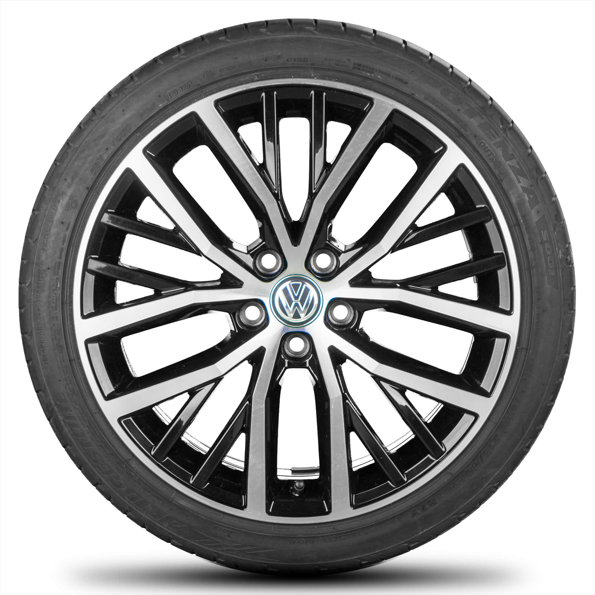 VW Polo GTI 6R 6C 17 Zoll Alufelgen Felgen Sommerreifen R line beats R line eBay