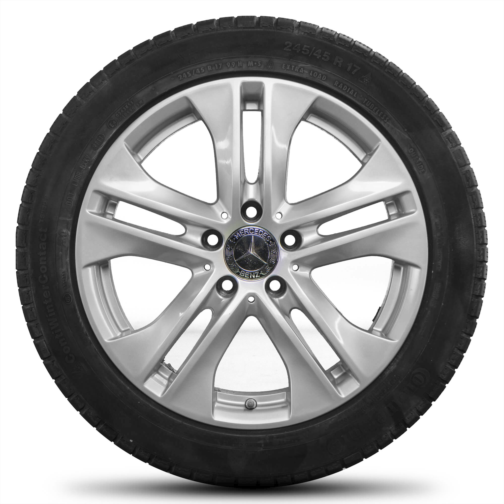 Mercedes Benz 17 inch rims EClass W212 winter tires winter wheels