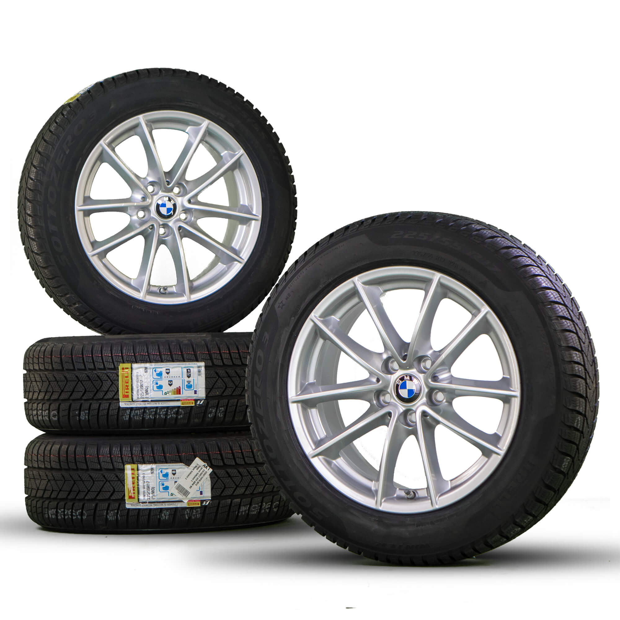 Original BMW 17 Zoll 5er G30 G31 Winterräder Felgen Winterreifen Styling 618 NEU eBay