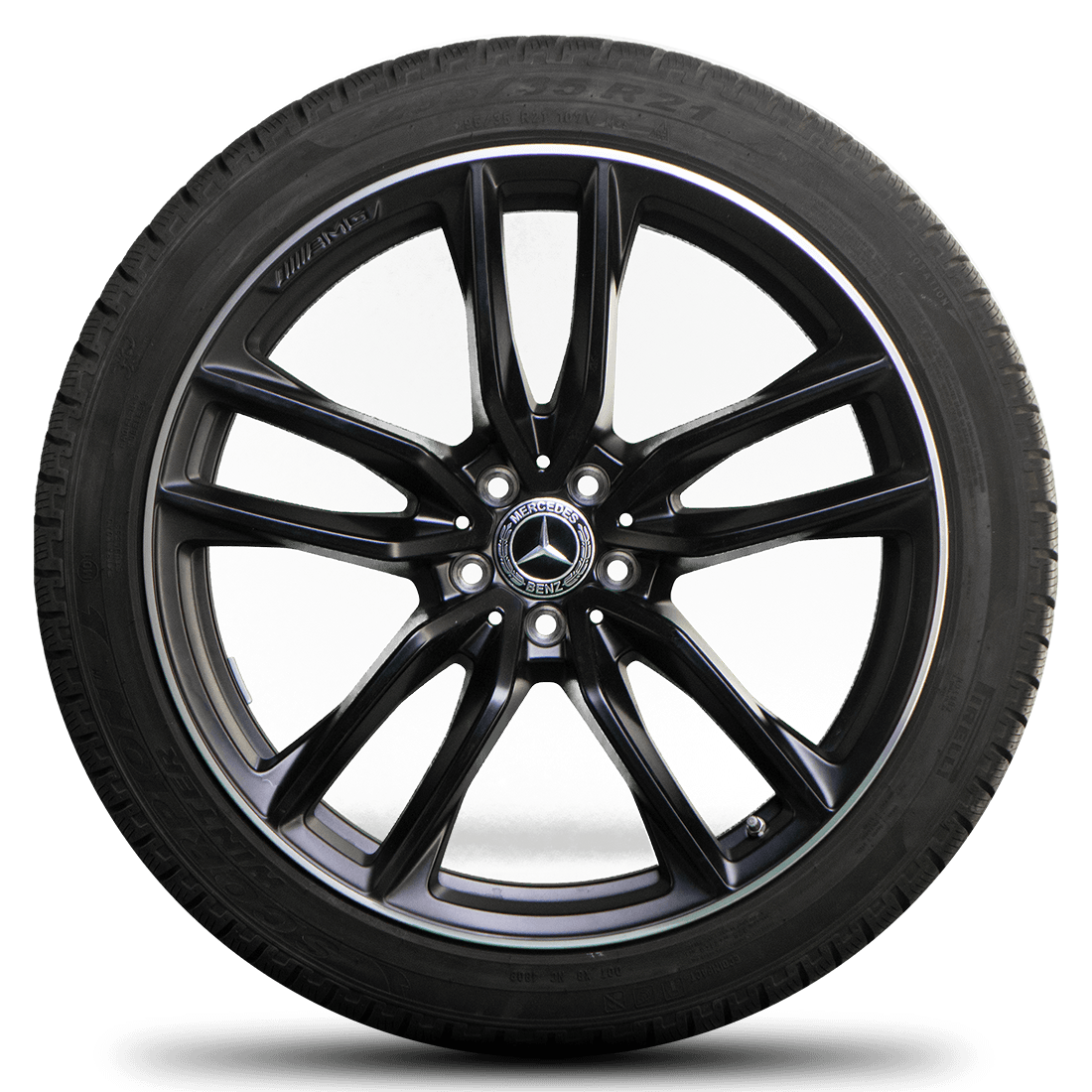 Amg 21 Inch Mercedes Glc63 Glc 63 S X253 C253 Aluminum Rims Winter Tires Winter
