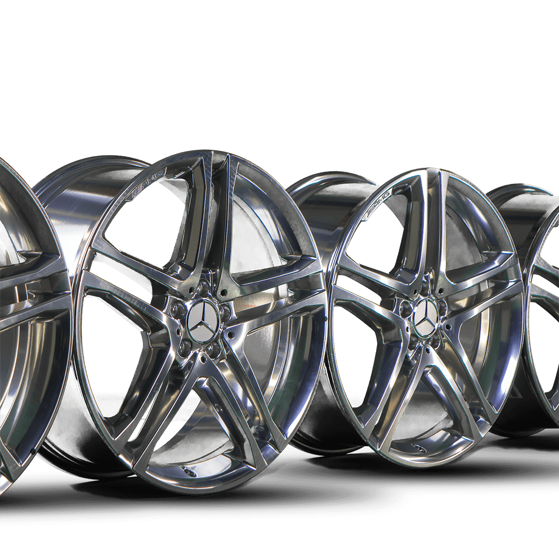 4x Amg 21 Zoll Felgen Mercedes Benz Gle Gle43 W166 A1664012402 Alufelgen Neu