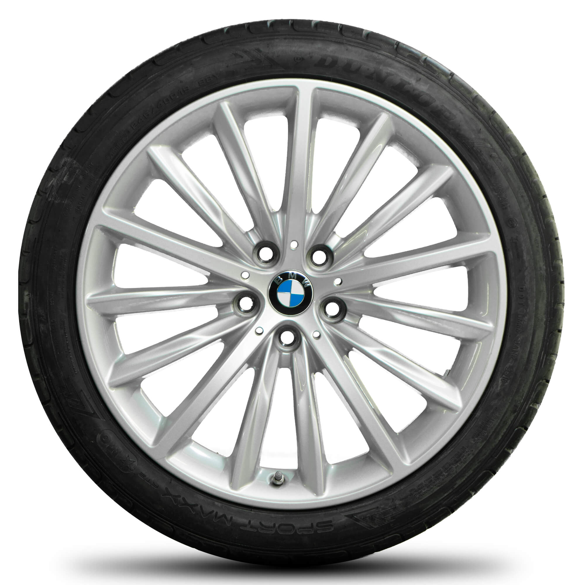 BMW 19 pouces jantes 5 séries G30 G31 jantes aluminium pneus d