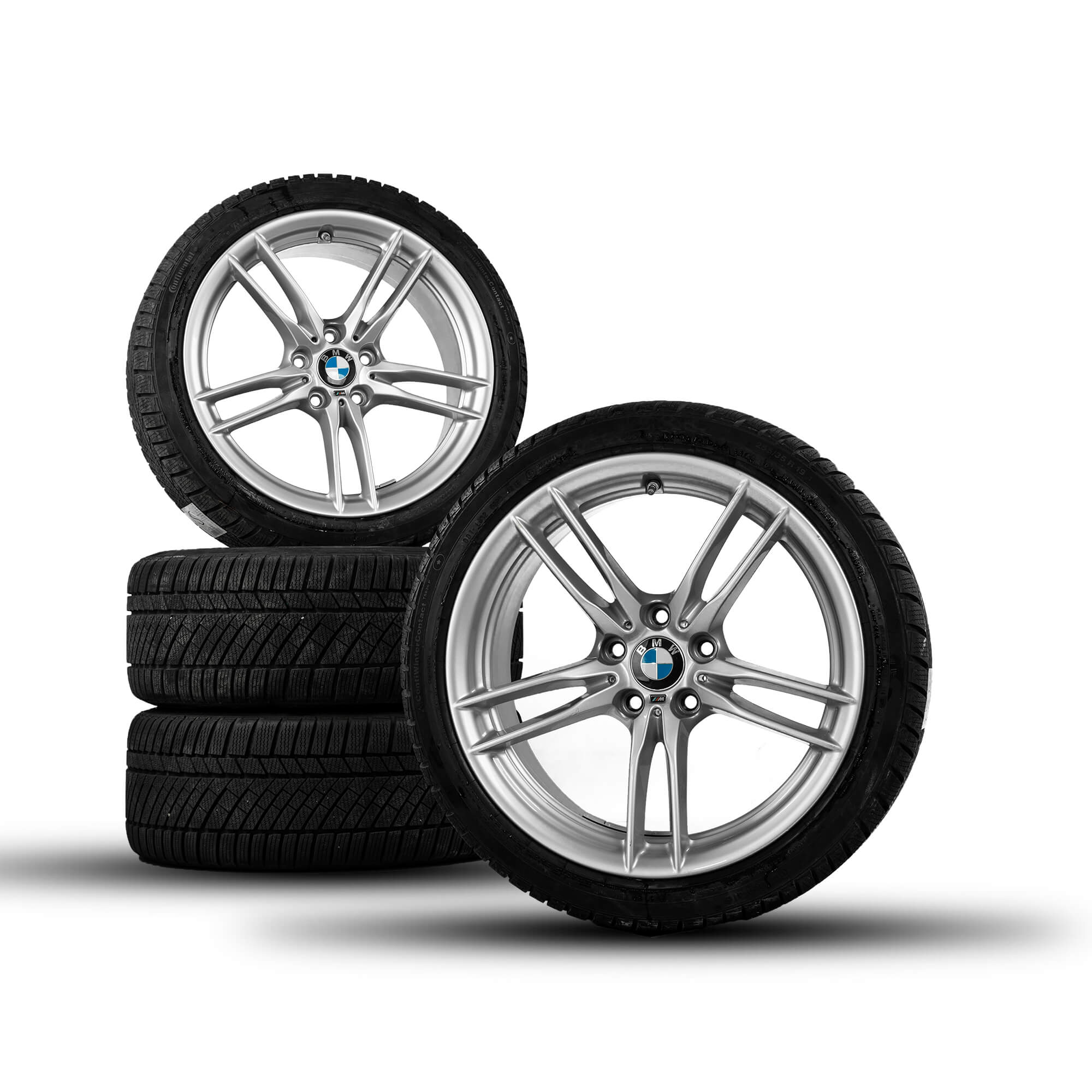 BMW M3 F80 M4 F82 F83 19 inch winter tires winter wheels M641 rims 7.5 mm