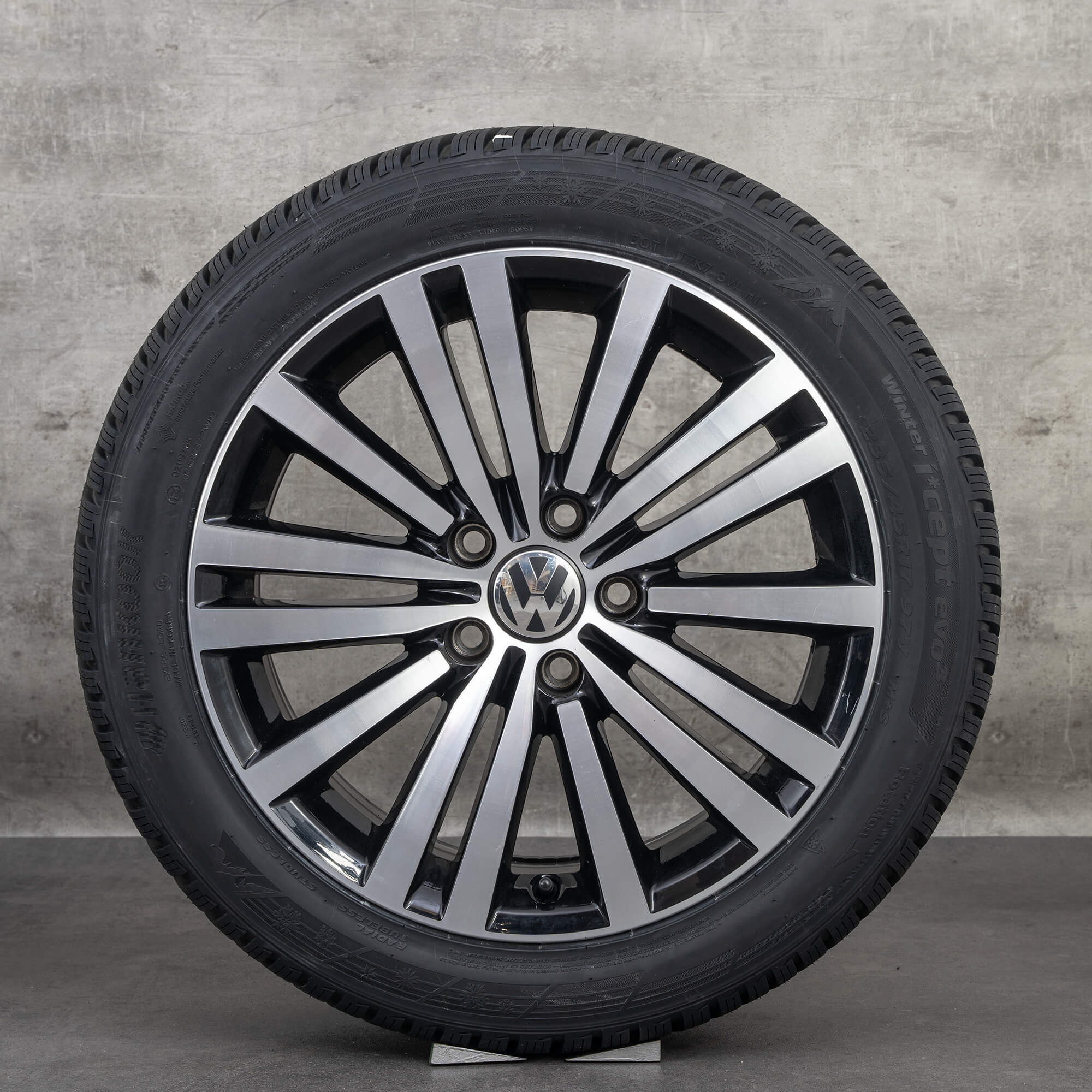 VW 17 inch rims Passat 3C EOS Minneapolis winter tires winter wheels ...