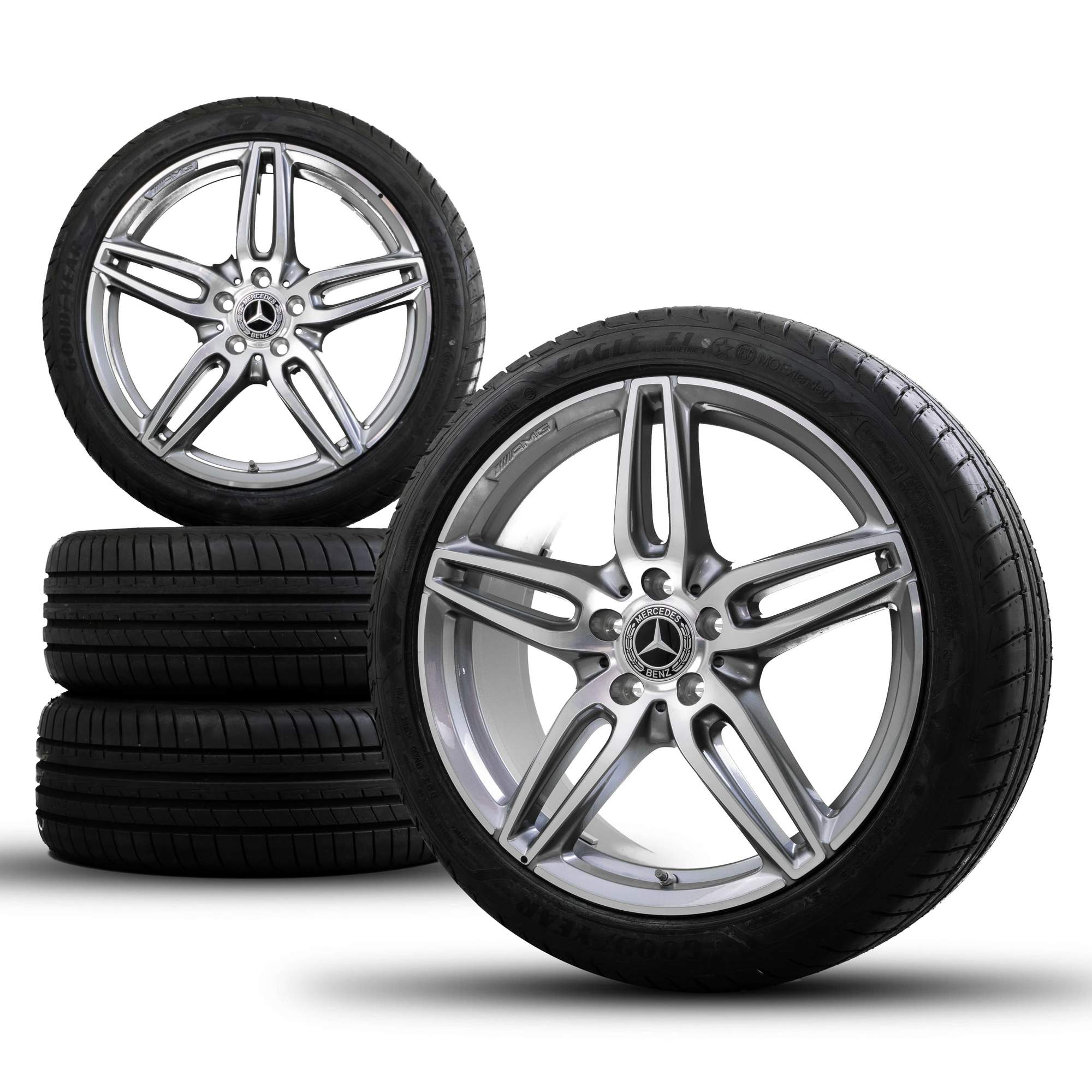AMG 19 inch velgen Mercedes EKlasse W213 W238 zomer complete velgen A2134012000