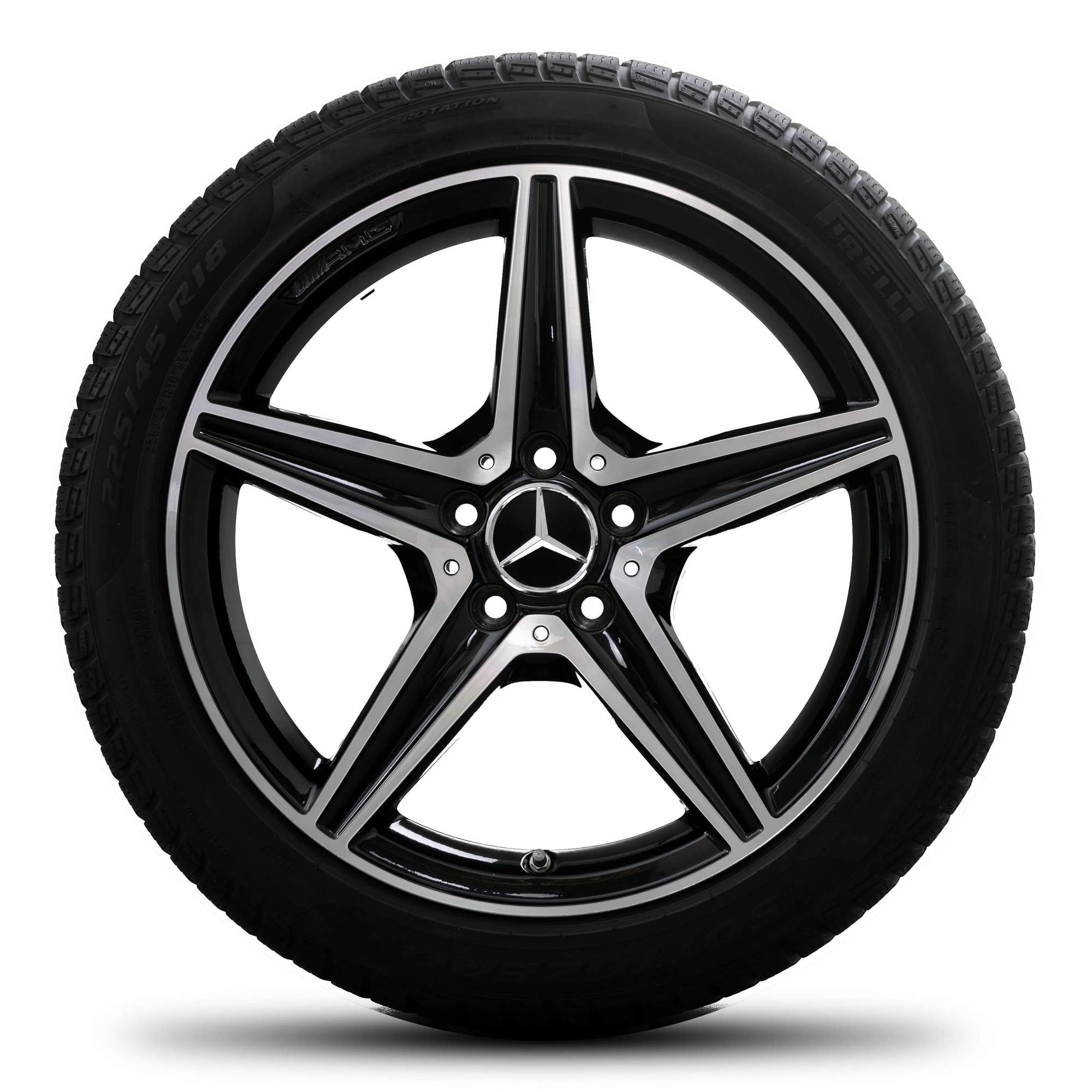 Mercedes Benz 18 Zoll Felgen C Klasse W205 C43 Amg C450 Amg Winterrader