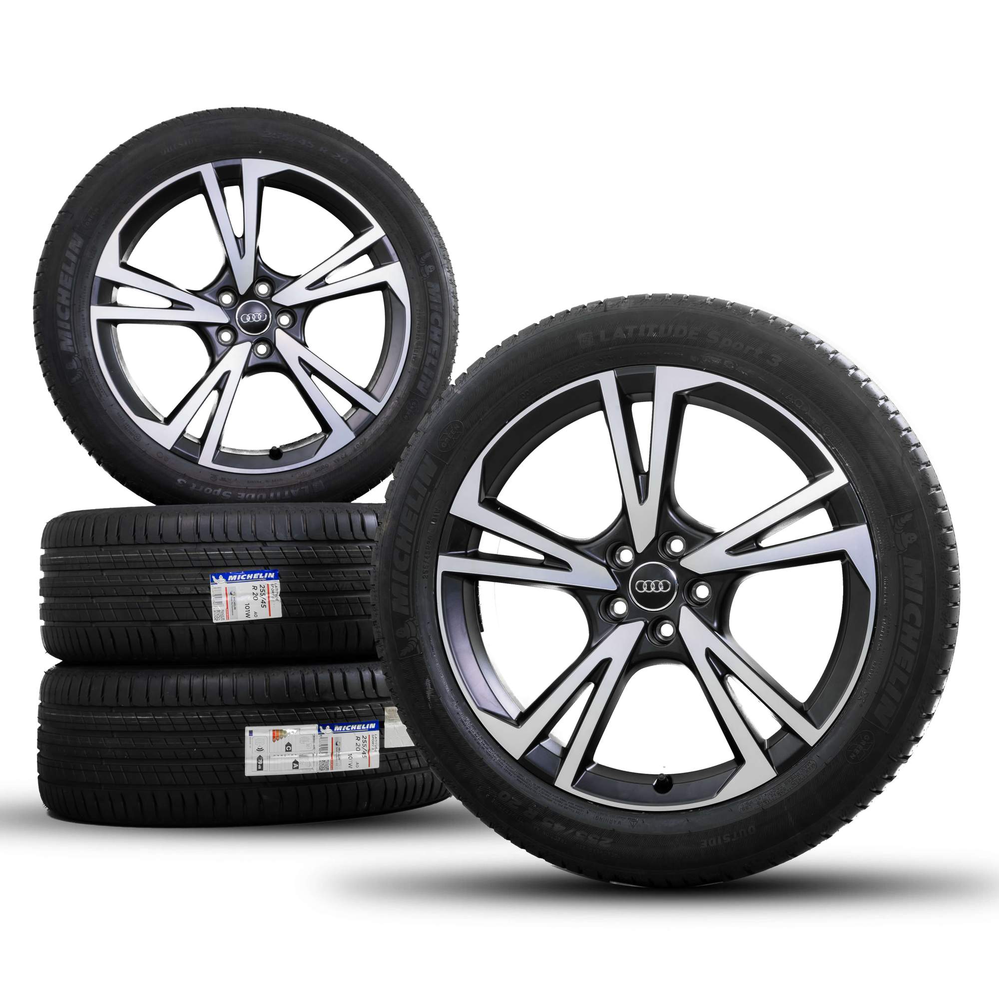 Audi 20 inch rims Q5 SQ5 FY Falx summer tires summer wheels 80A071490 NEW