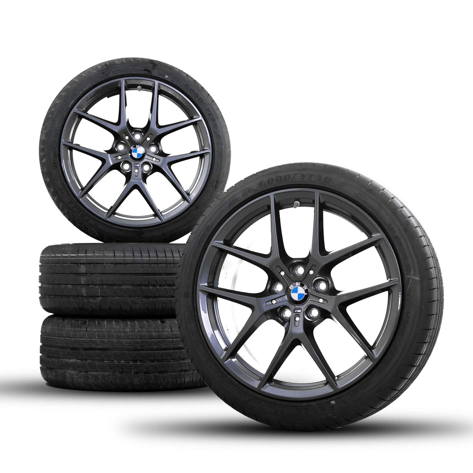 BMW jantes 18 pouces série 1 F40 série 2 F44 Gran Coupé M554 pneus été roues