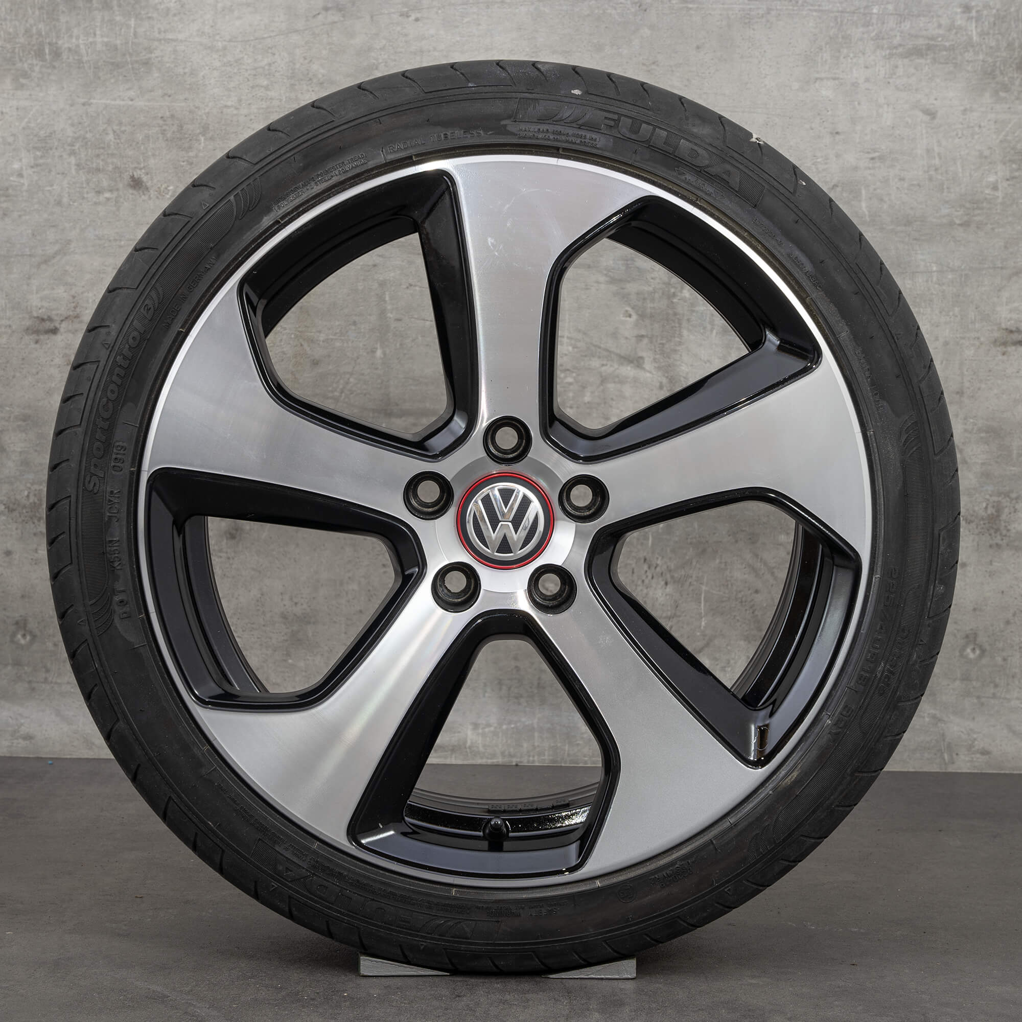 Jantes VW 18 pouces Golf 7 6 VII VI GTI Austin roues été 5G0601025AS Jantes VW 18 pouces Golf 7 6 VII VI GTI Austin roues été 5G0601025AS