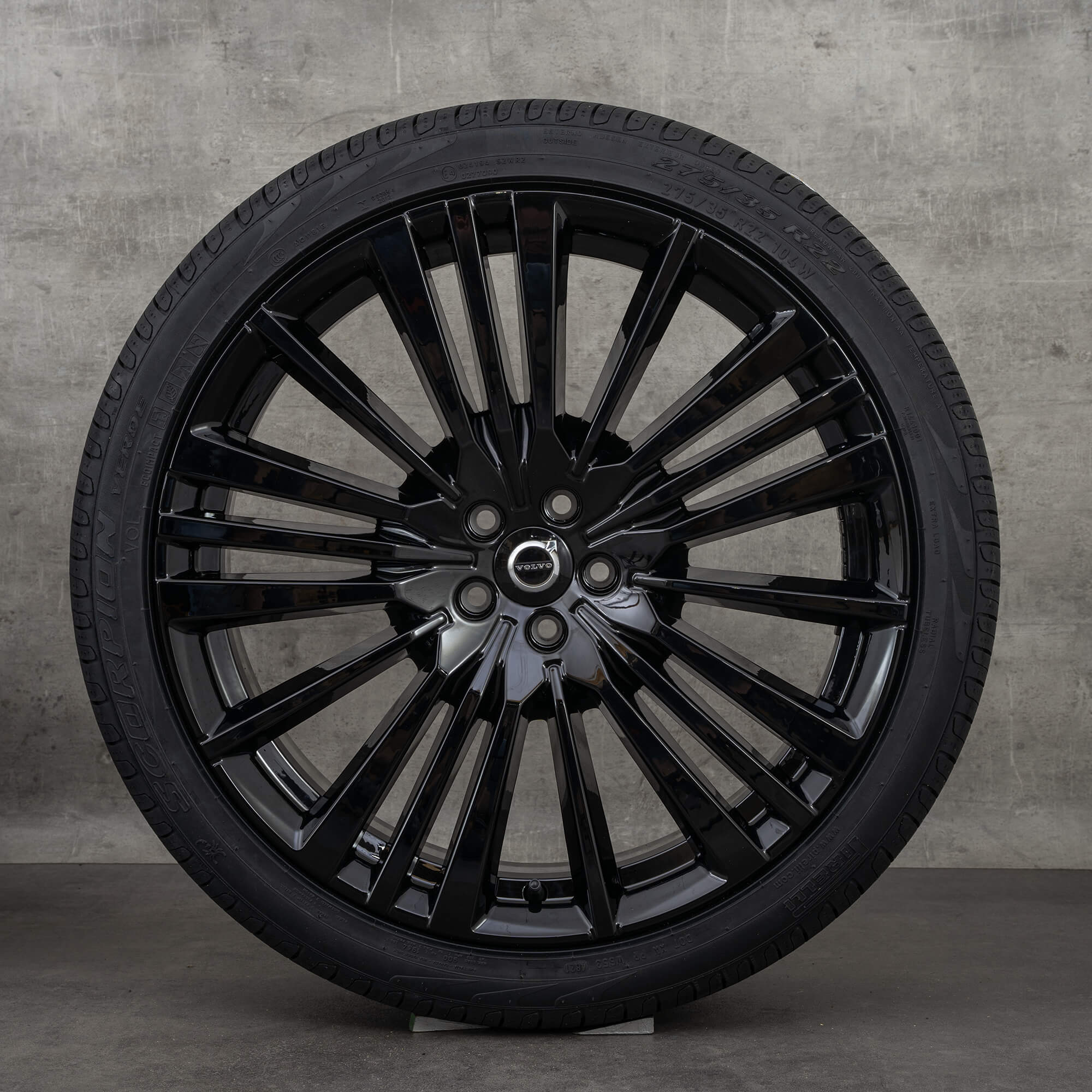 Volvo 22 inch rims XC90 II alloy rims summer tires summer wheels 32207757 NEW