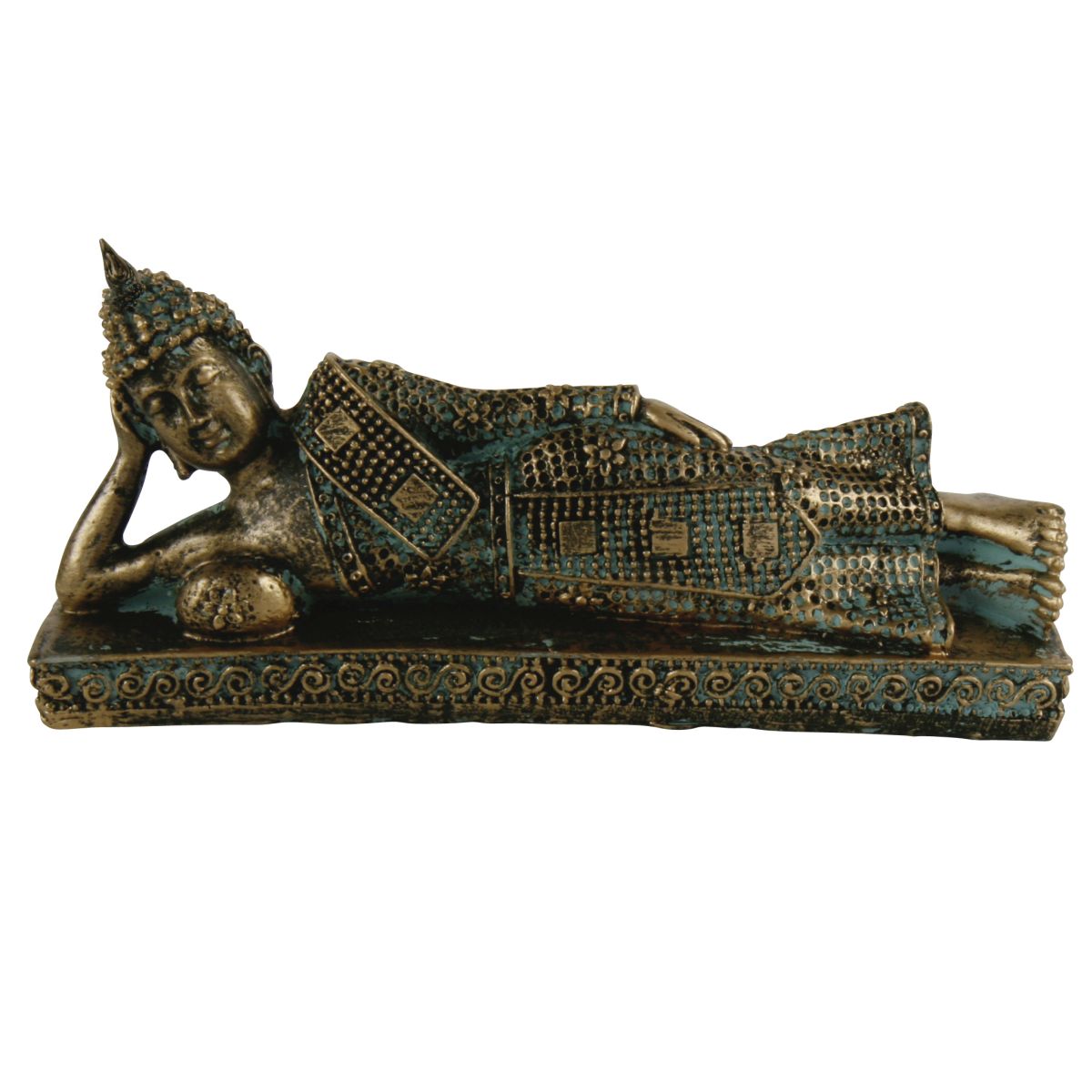Thai Buddha Figur Liegend Klein 18 Cm