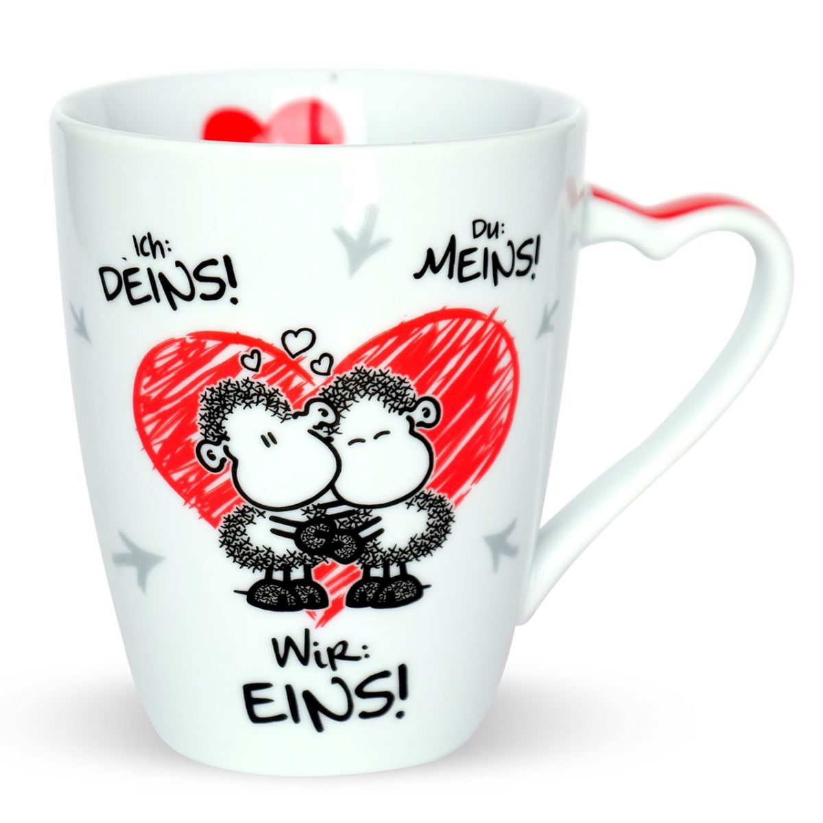 Kaffeebecher to Go MIT DIR Tasse Kaffee love Valentinstag Liebe Sheepworld