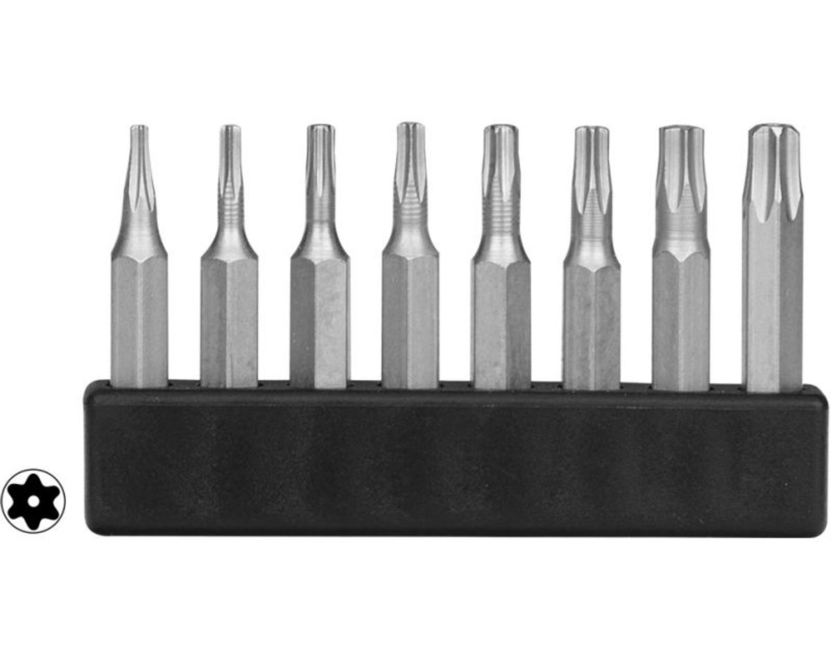 Mini Bit Assortment Torx With Inner Hole T5, T6,T7,T8, T9,T10,T15,T20