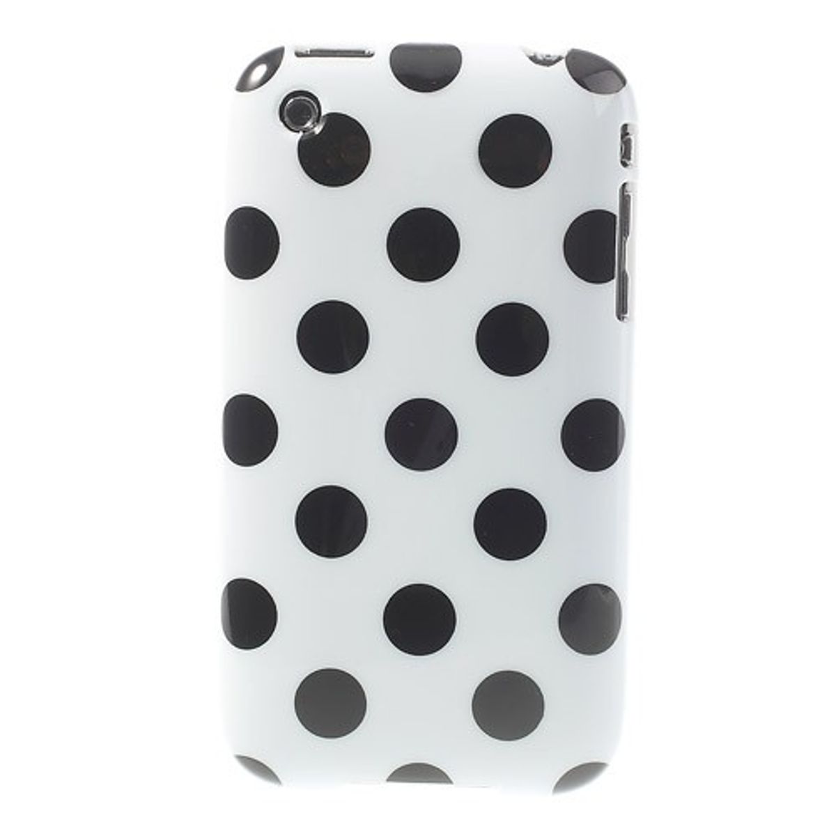 Protective case for mobile phone Apple iPhone 3 3G 3GS white/black