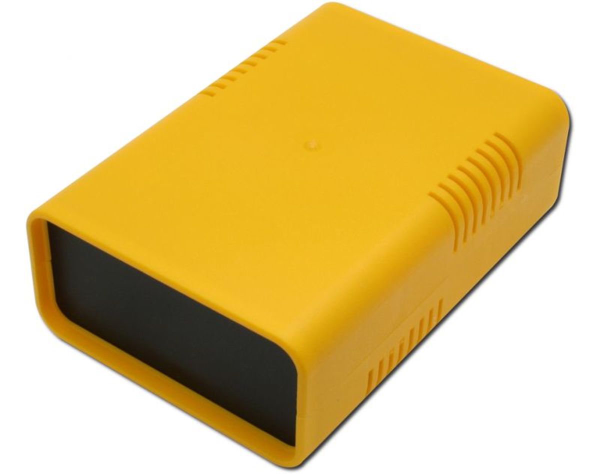 KGB10 - Euro Box pequeña 95x135x45 amarillo