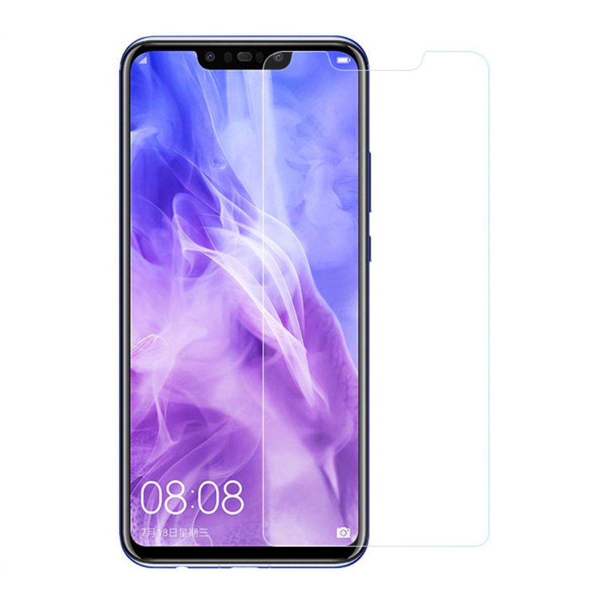 Huawei Nova 3 Displayschutzfolie 9H Verbundglas Panzer