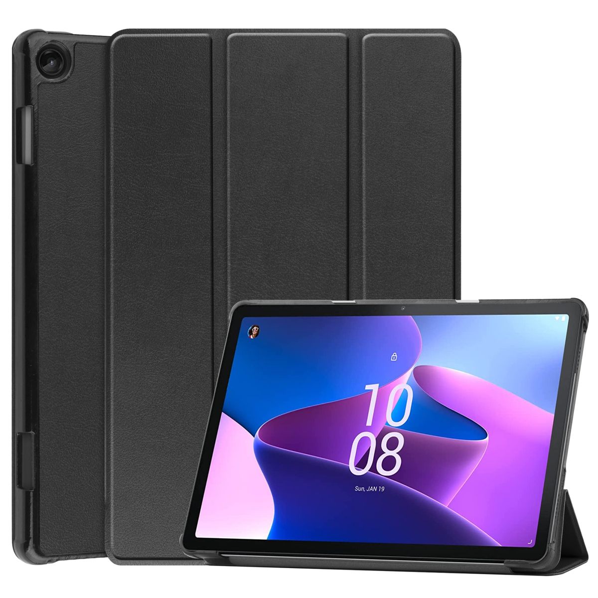 König Design Schutz Tablet Hülle kompatibel mit Lenovo Tab M10 (3rd Gen) Tasche 360 Grad Case Cover