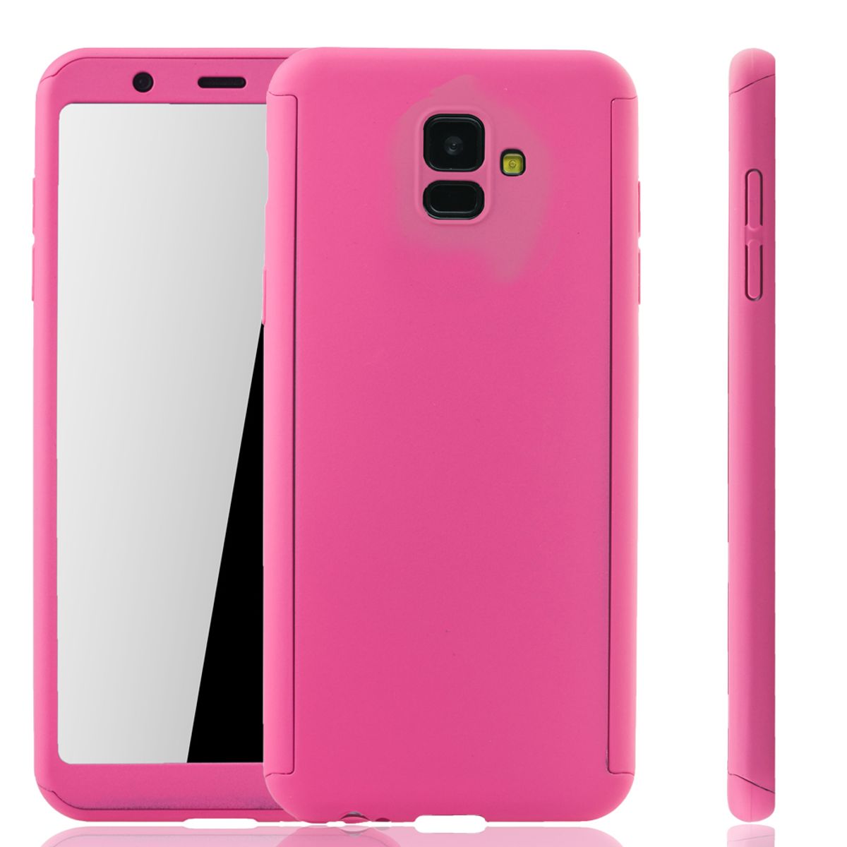 Handyhülle Schutzhülle für Samsung Galaxy A6 (2018) Full Case Cover ...