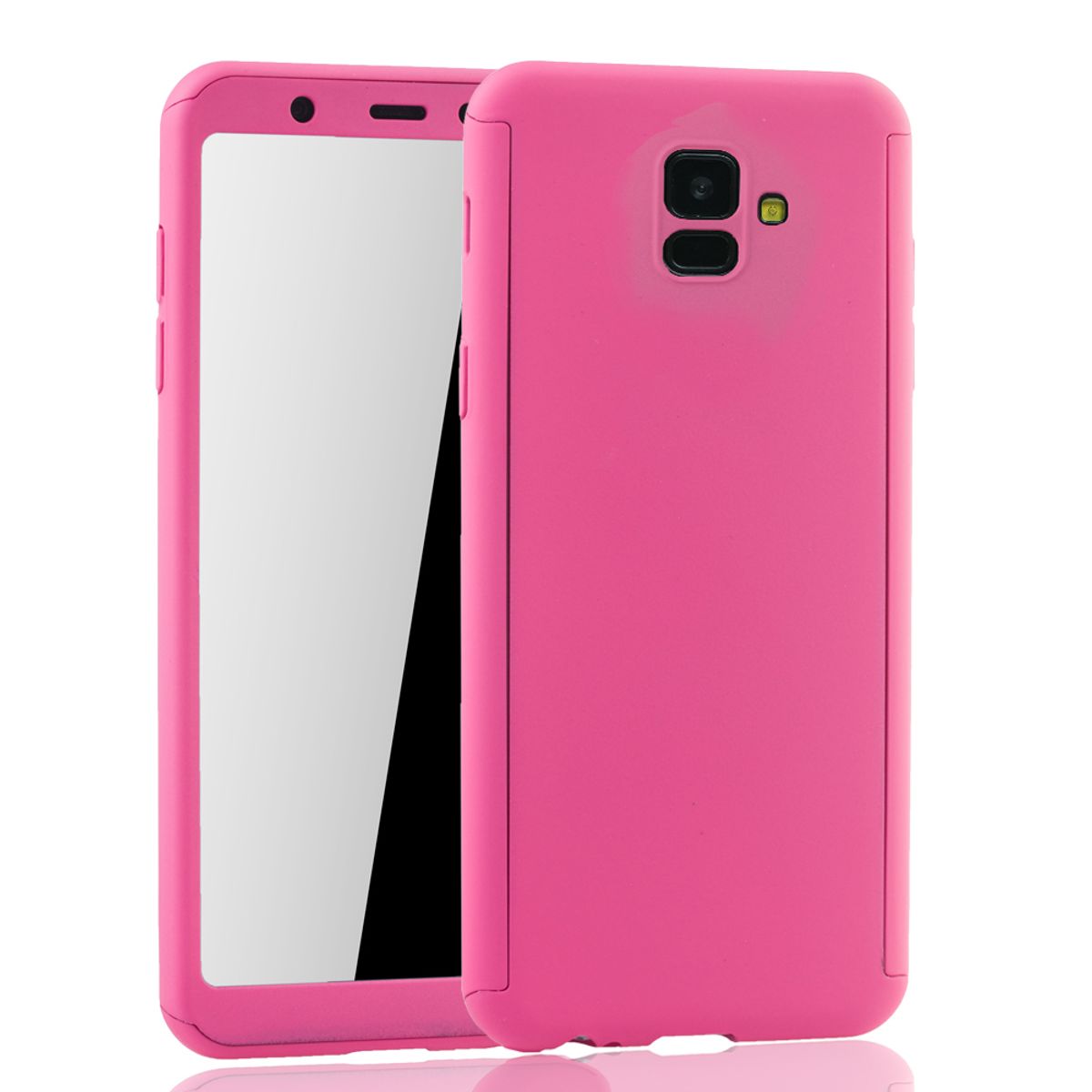 Handyhülle Schutzhülle für Samsung Galaxy A6 (2018) Full Case Cover ...