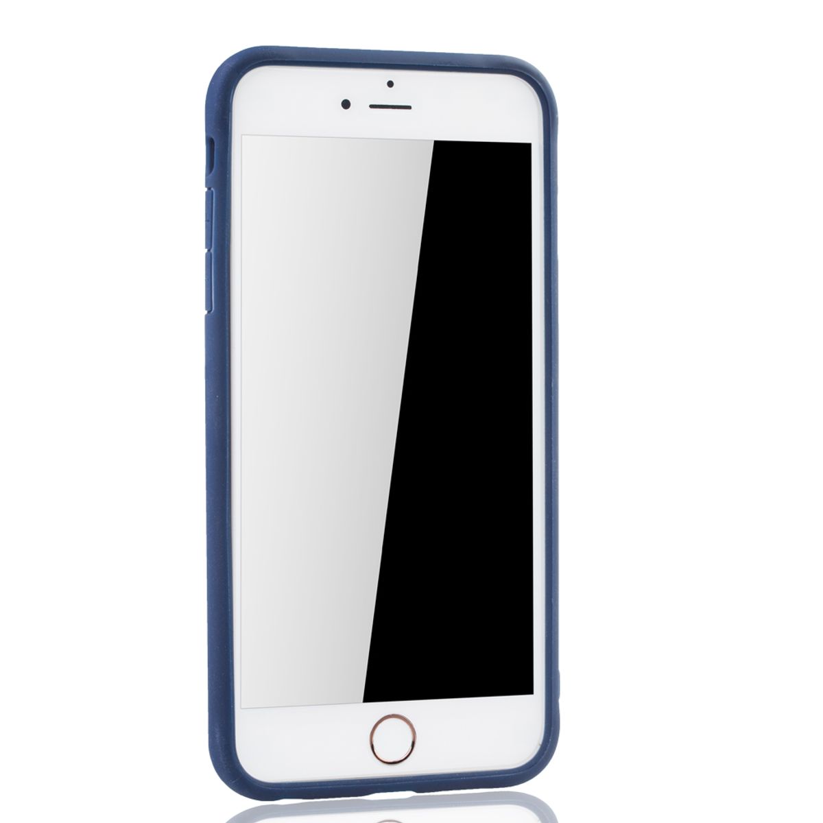 Blaue Premium Apple iPhone 6 / 6s Plus HybridEditon Hülle Unterstützt Kabelloses Laden aus