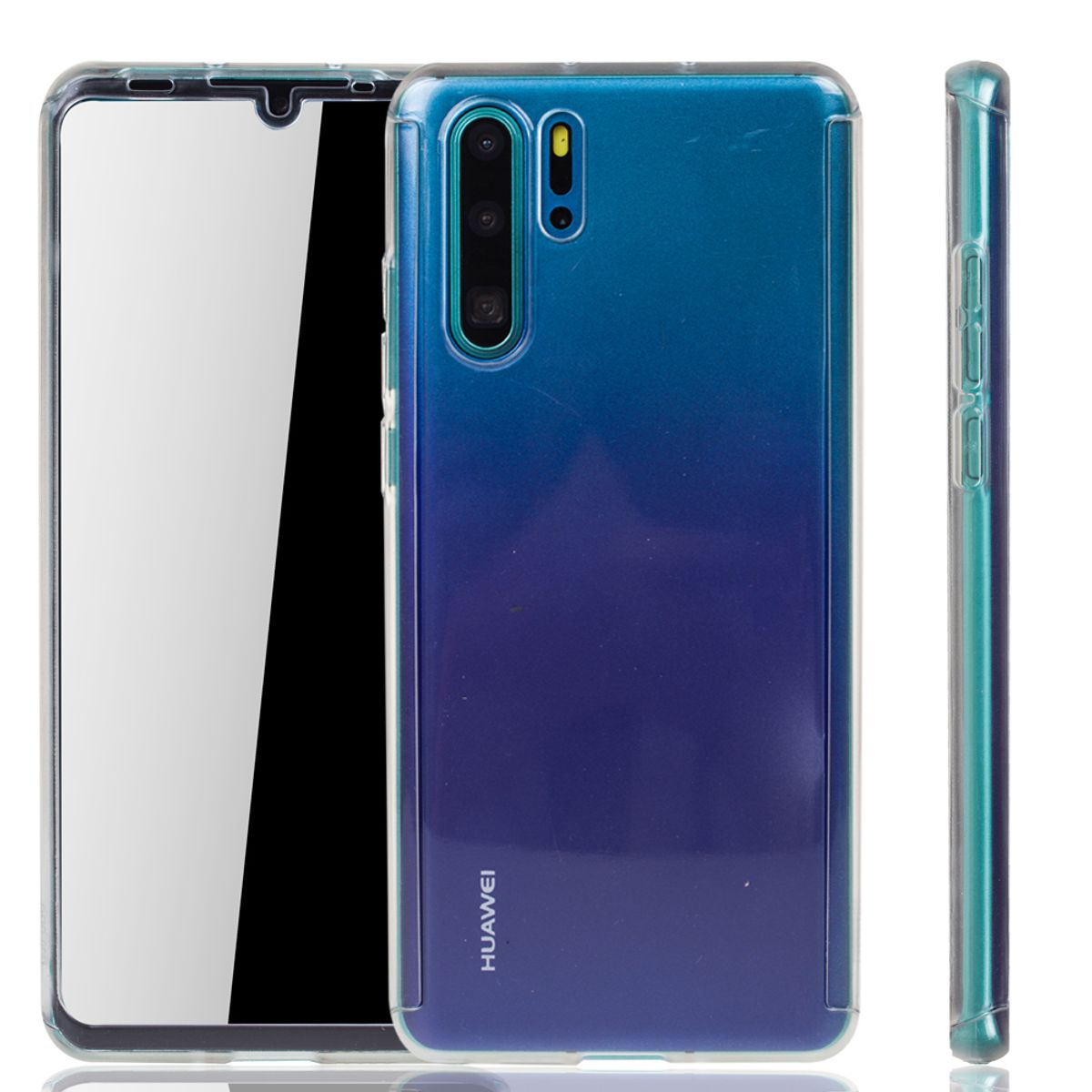 Huawei P30 Pro Hülle Case Handy Cover Schutz Tasche 360