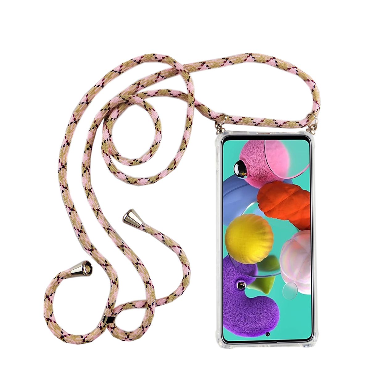 Samsung Galaxy A51 Hülle Mit Band Handykette für Samsung Galaxy A51 - Smartphone Necklace Hülle mit Band
