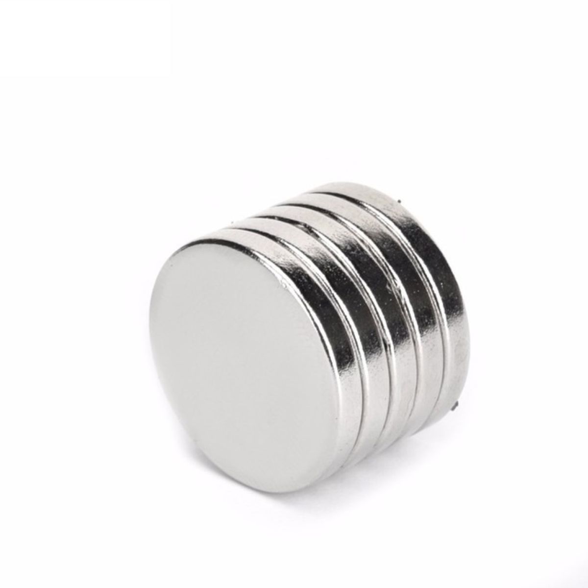 Neodym Magnet 12 x 5 mm Supermagnete hohe Haftkraft Scheibenmagnet N35 25 Stück