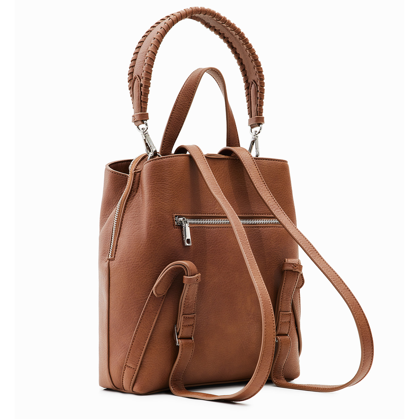 Desigual Rucksack Daypack Backpack Back Half Logo Sumy Mini