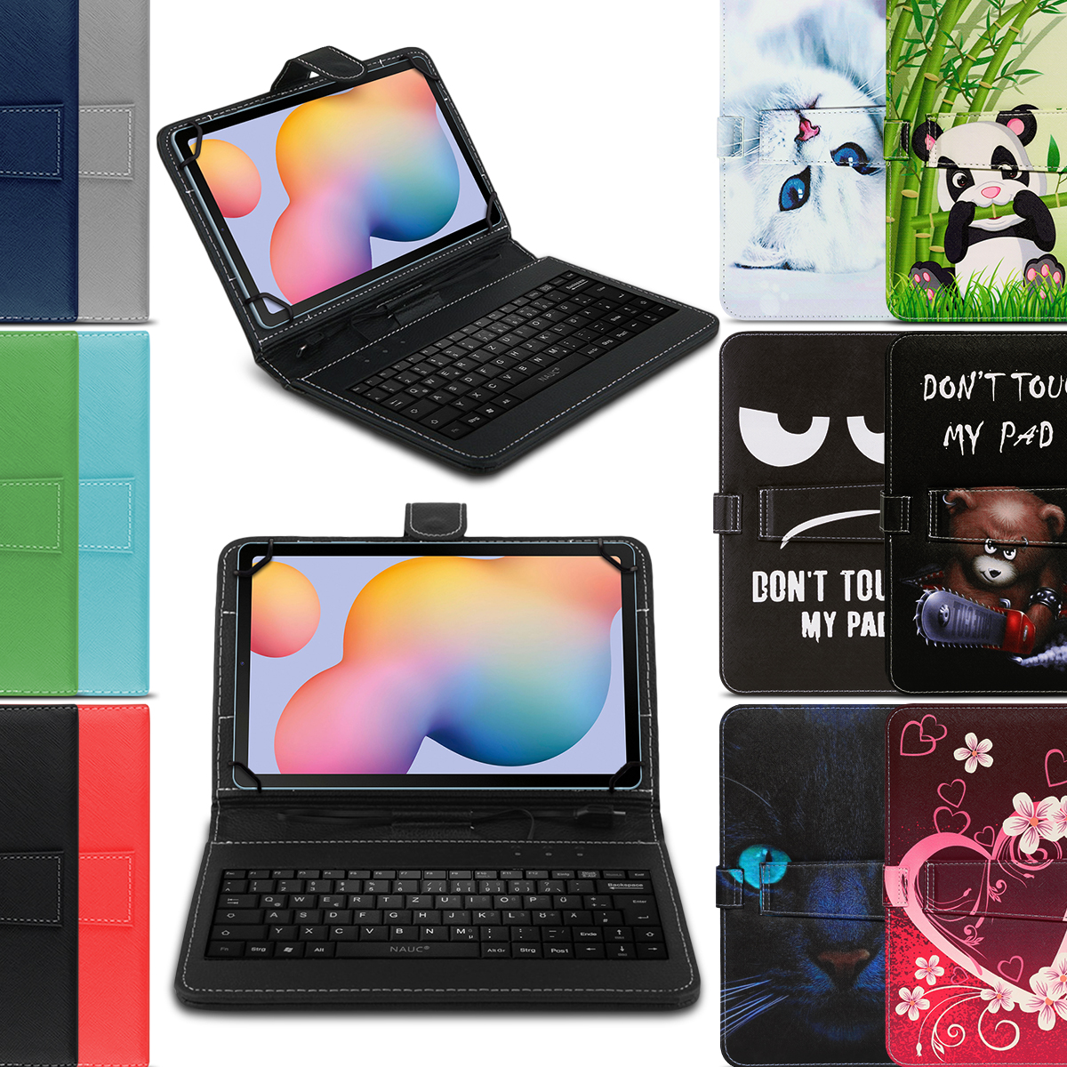 Fintie Tablet-Hülle Tastatur TPU Hülle Für IPad 10.2 Zoll(9/8/7
