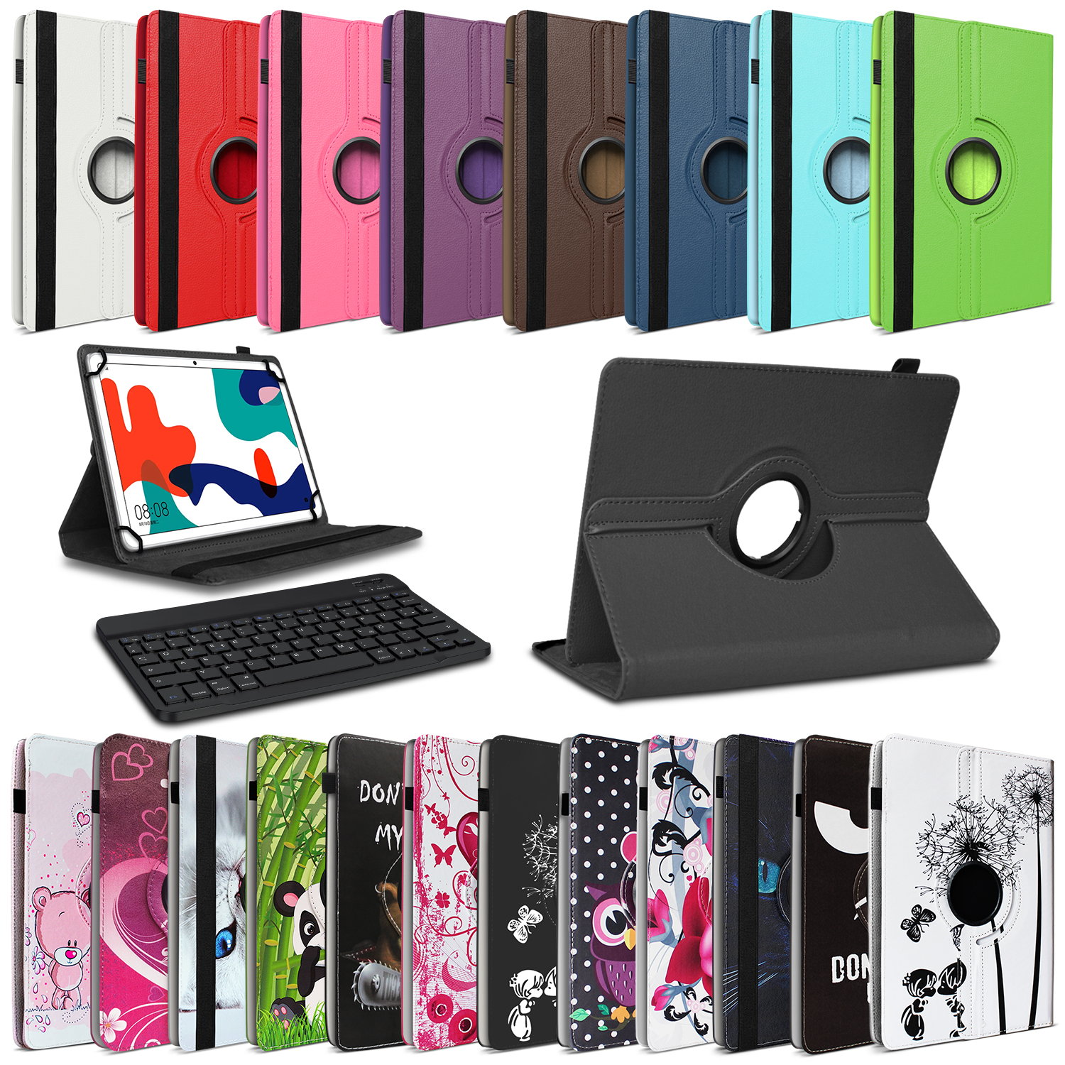 Schutzhülle Für Huawei MatePad 11,5 2025 - 360° Drehbar Mit Standfunktion