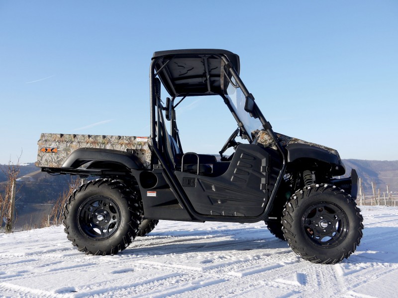 UTV HS-500-4 von Hisun - 4x4 Allrad UTV + Seilwinde + AHK CAMO VISTA ...