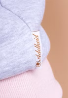 Detailaufnahme Adelheid Lieblingspulli mausgrau Adelheid Label