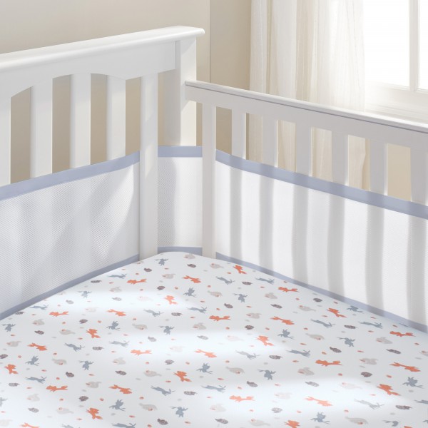 Luftdurchlässiges Babynest für Gitterbetten Marken Breathable