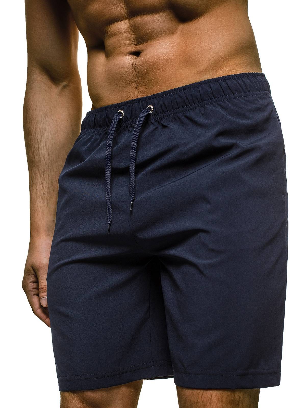 Herren Boardshorts Mit Kompressionsfutter - Badehose Mit Taschen & Verstellbarem Bund Für Strand & Sport