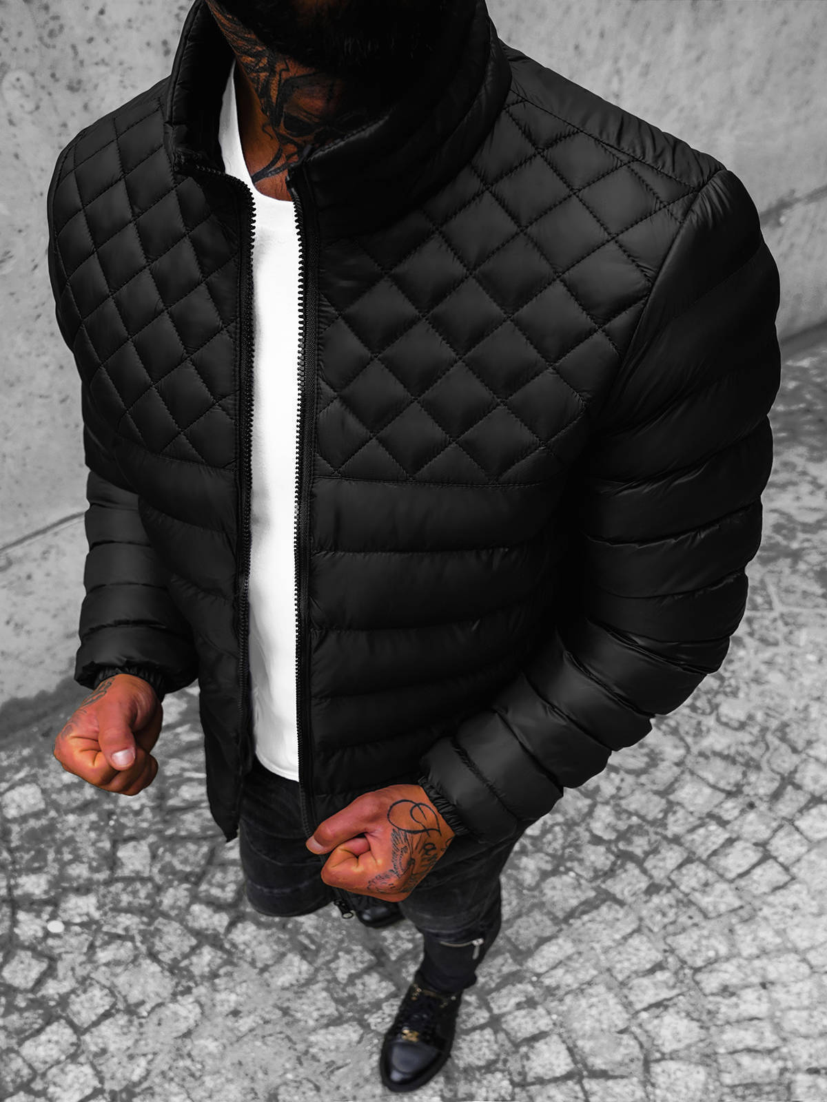 Winterjacke Herren Daunenjacke - Leichte Steppjacke Mit Kapuze